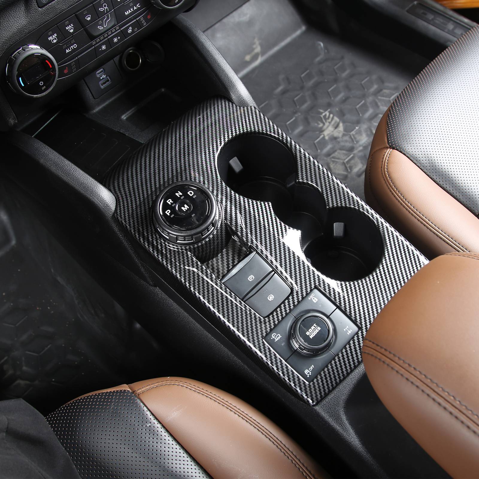 Ford Bronco Sport Accessory Make Your Bronco Sport More Classic!! ~~Big Sale from Now~~ glossy center console 3