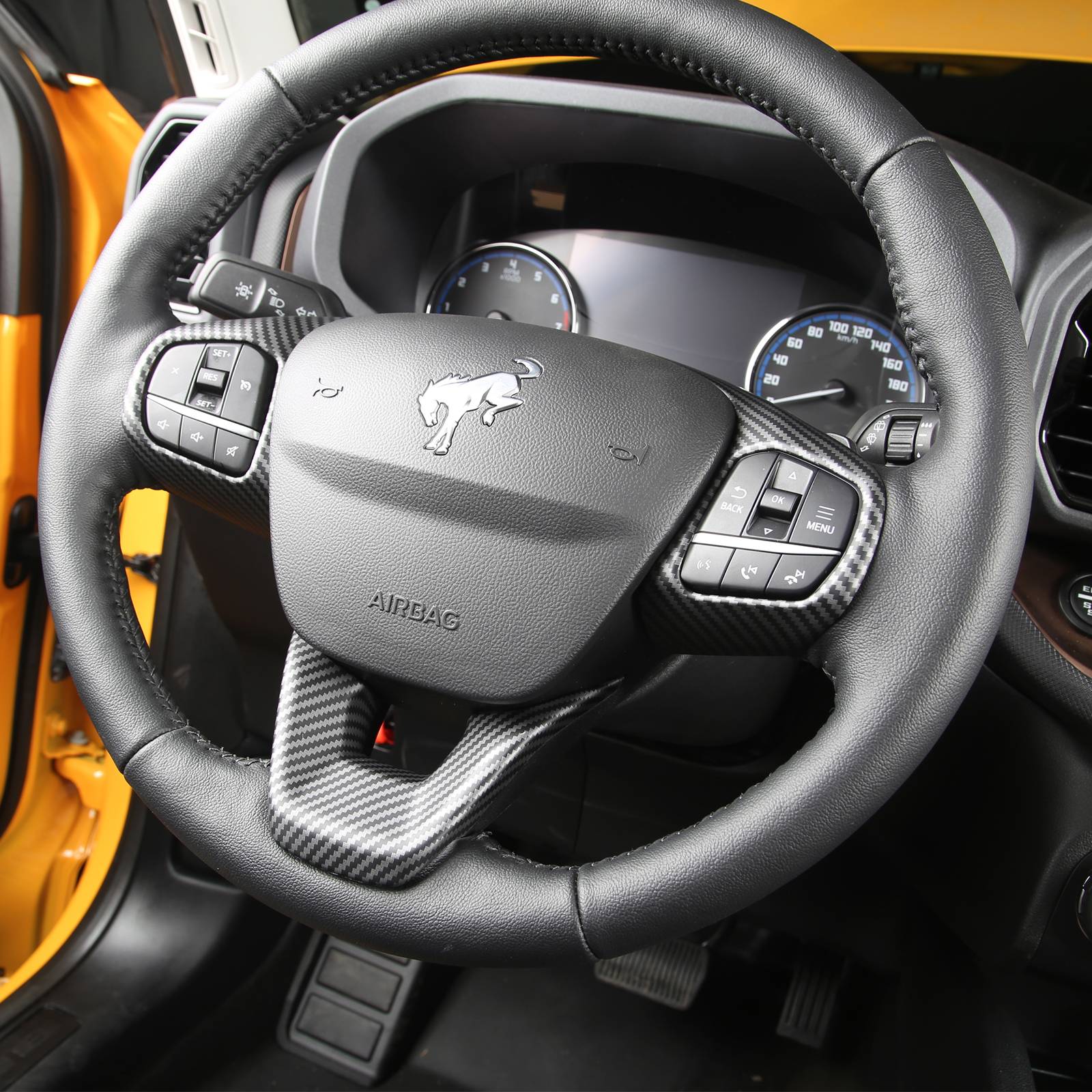 Ford Bronco Sport Accessory Make Your Bronco Sport More Classic!! ~~Big Sale from Now~~ matt steering wheel 2