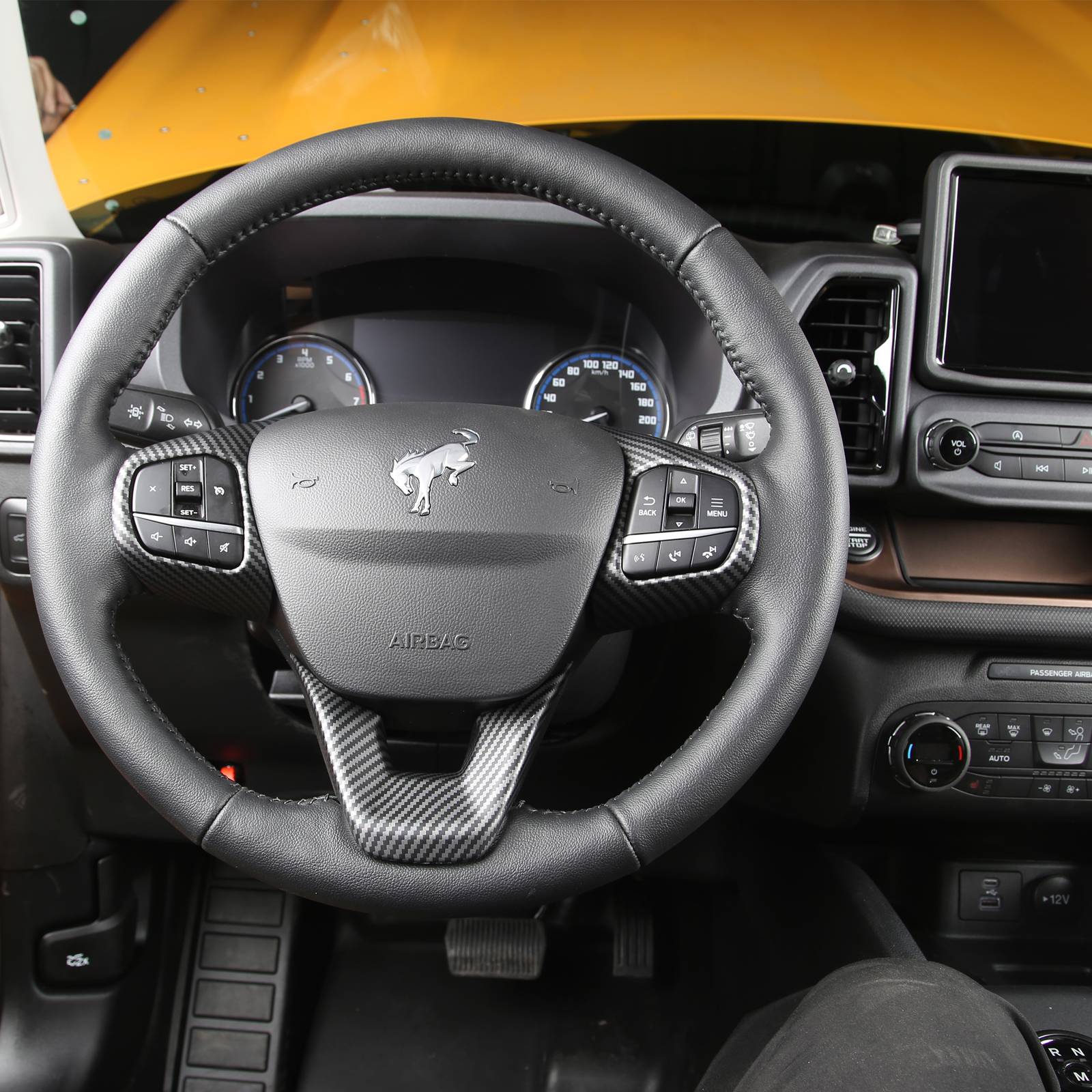 Ford Bronco Sport Accessory Make Your Bronco Sport More Classic!! ~~Big Sale from Now~~ matt steering wheel 3