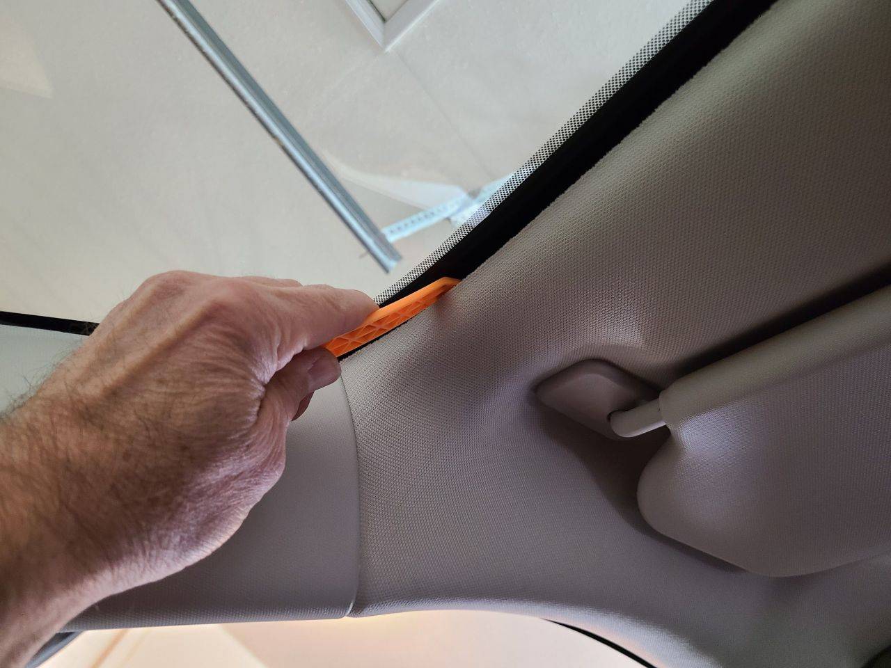 Ford Bronco Sport I Installed a Dash Cam CableRoutingFrontHeadliner