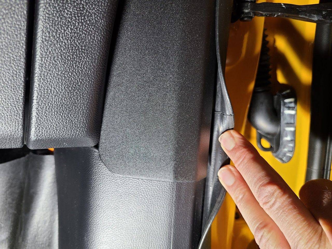 Ford Bronco Sport I Installed a Dash Cam PowerCableRouting1