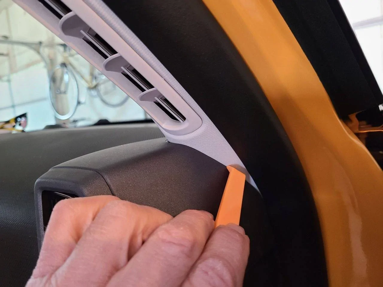 Ford Bronco Sport I Installed a Dash Cam PowerCableRouting2