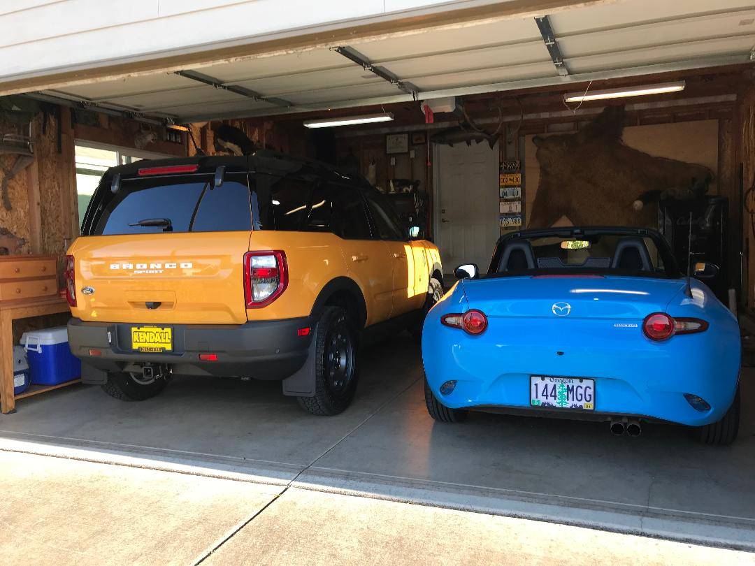 Ford Bronco Sport What were you driving prior to your BS? BS:Miata