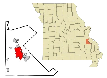 Ford Bronco Sport Missouri State Park is Off Road Oasis (Beginner Level) nd_Unincorporated_areas_Park_Hills_Highlighted.svg