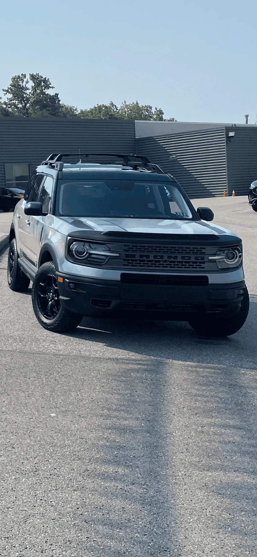 Ford Bronco Sport Aeroskin II Hood Deflector & Roof Spoiler 4E0646F6-E040-4A4D-981D-7A98B3C4D117