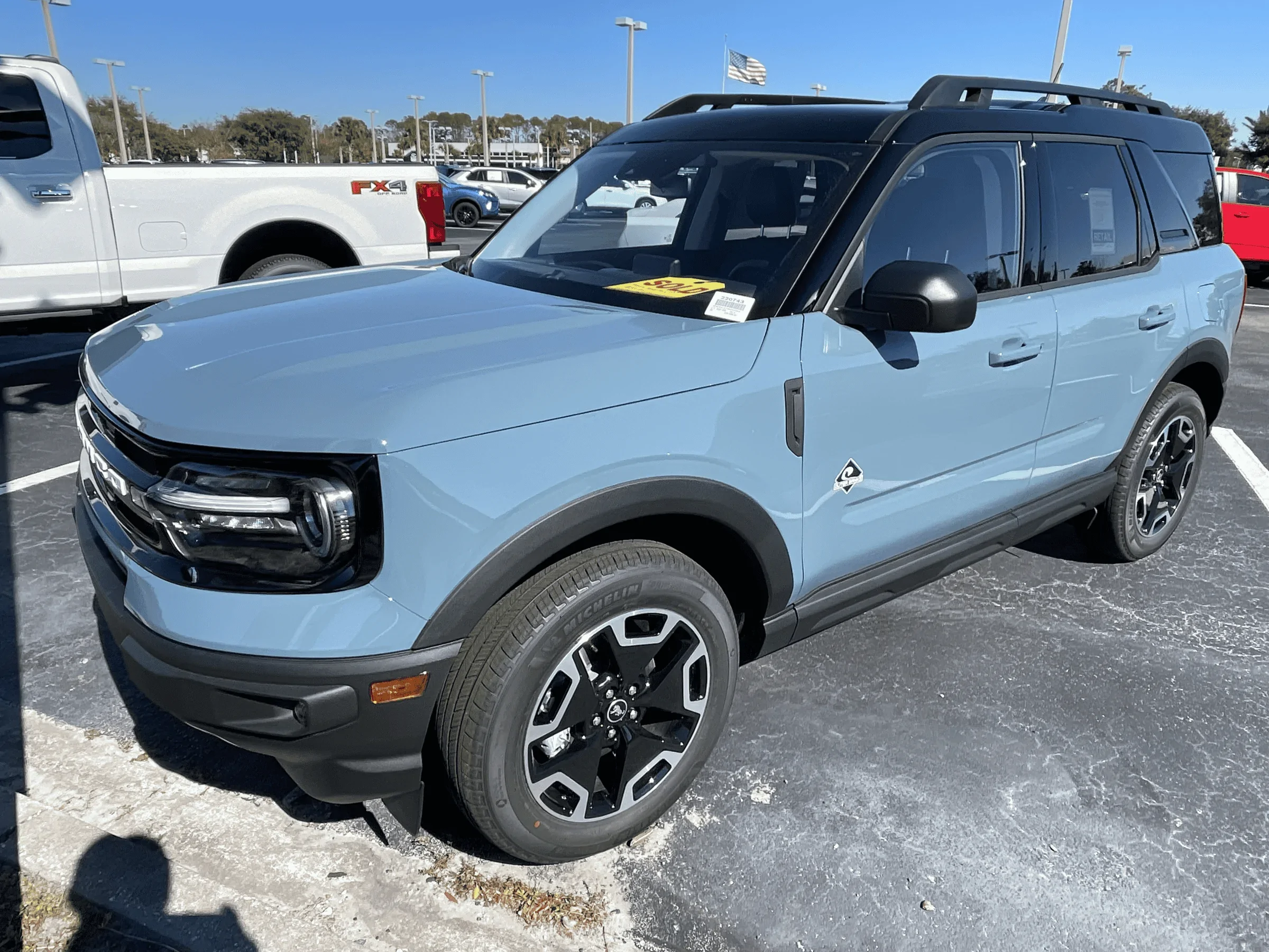 Ford Bronco Sport Aeroskin II Hood Deflector & Roof Spoiler 1646785492283