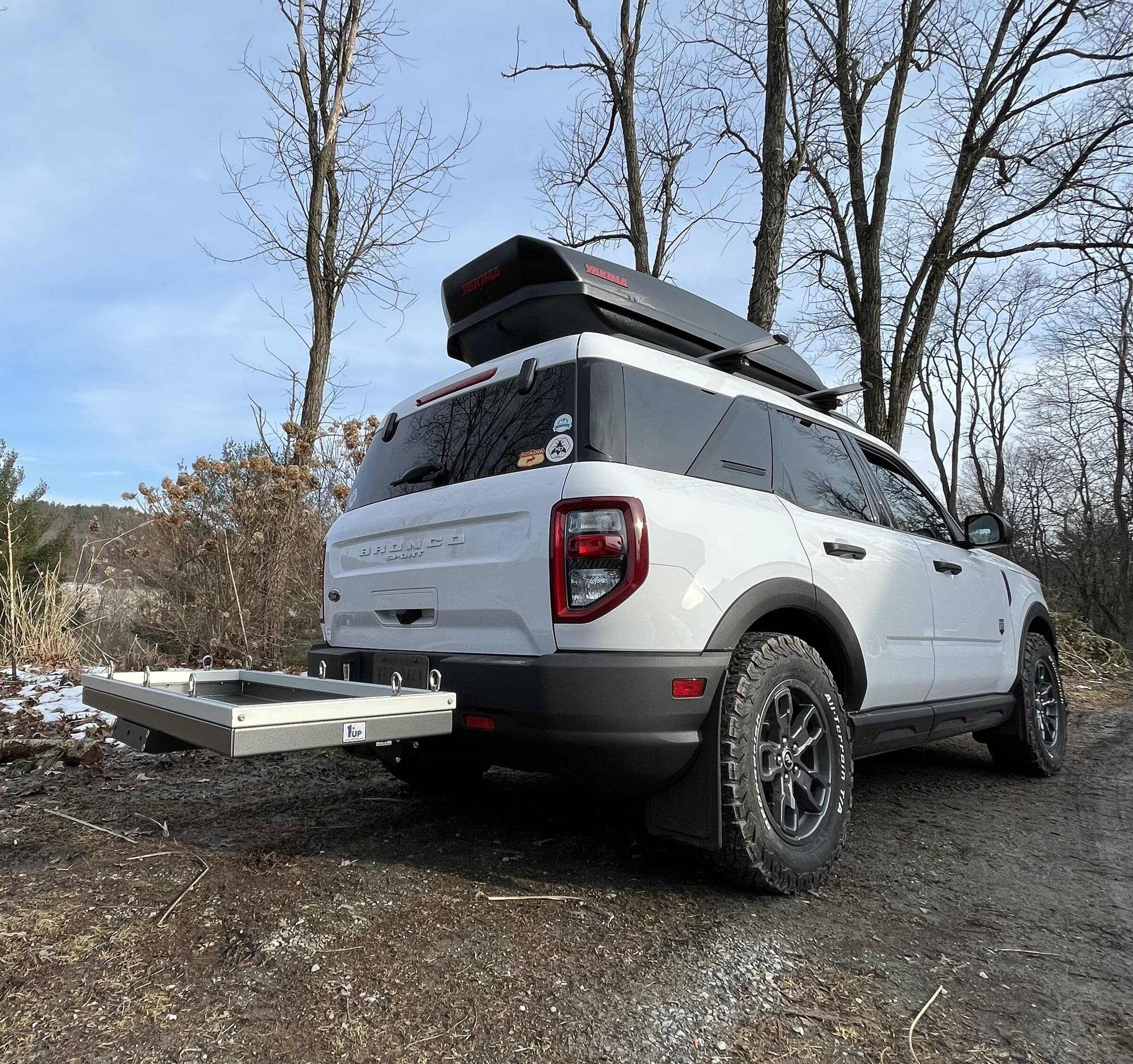 Ford Bronco Sport Big Bend stock height with BFGoodrich 245/65/17. The beginnings of making this into what I want. 0A0DA604-0BCC-49EB-9C31-20CDBE18B471