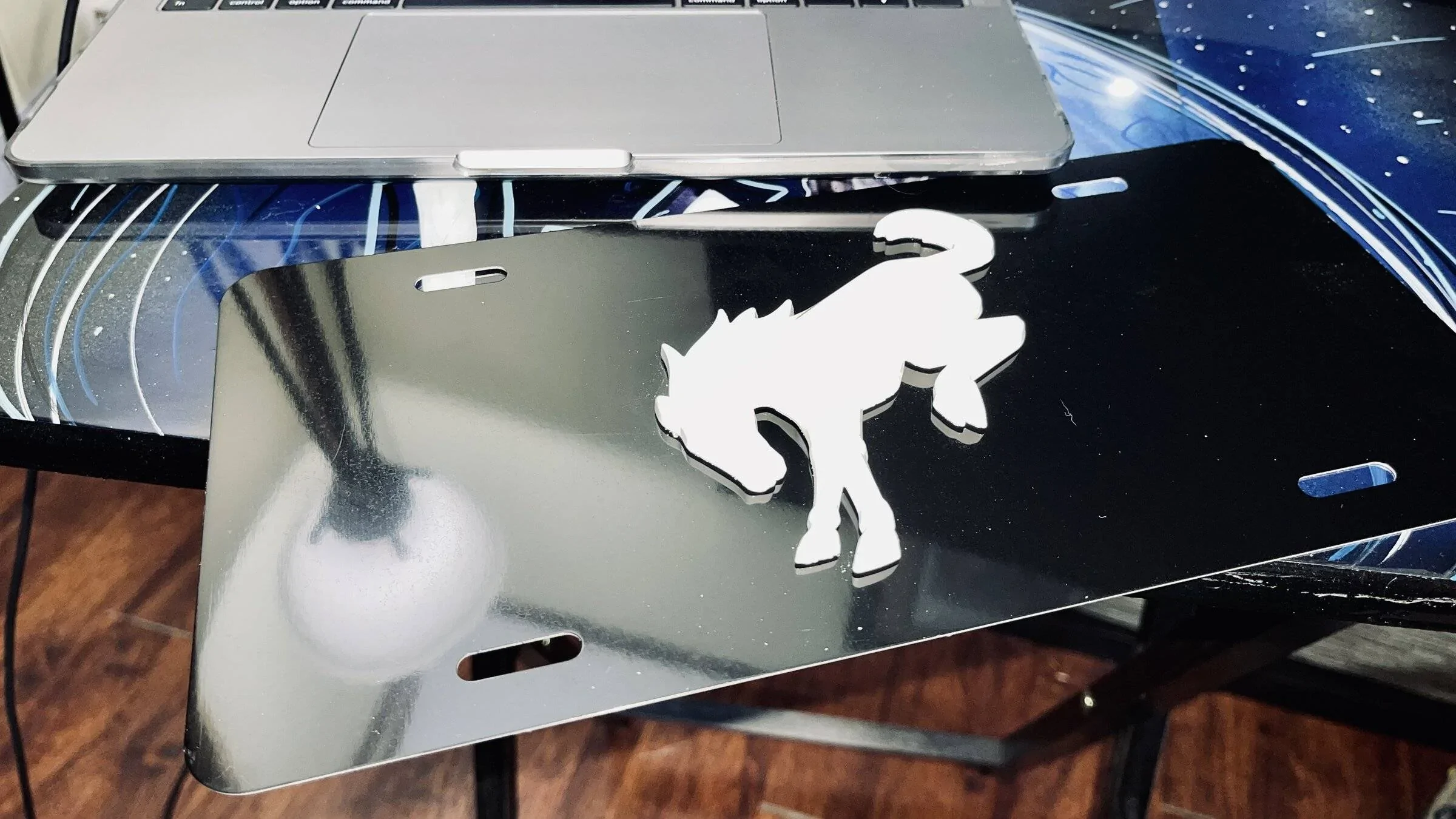 Ford Bronco Sport Made me a front license plate for my Badlands. IMG_2665