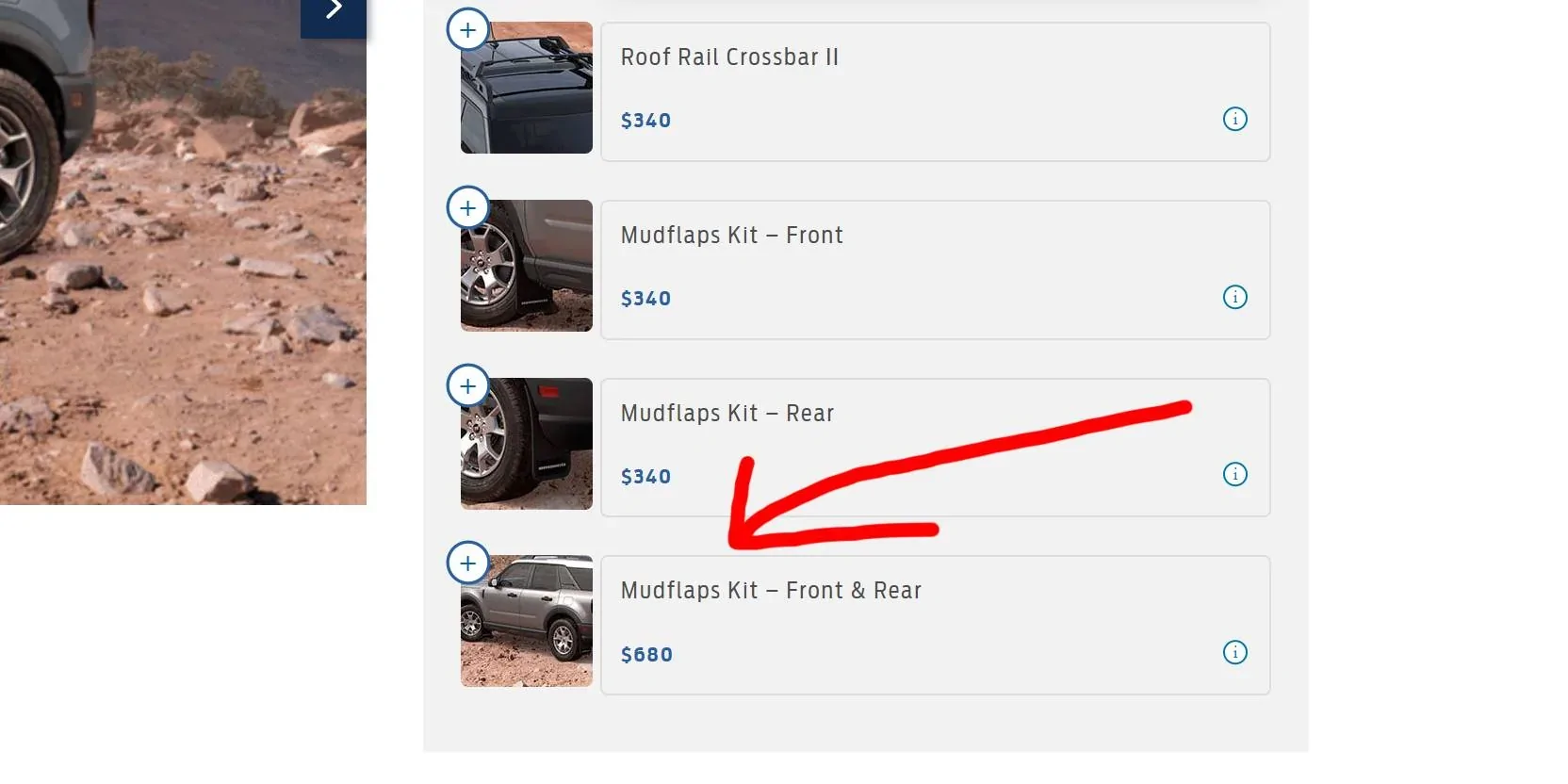 Ford Bronco Sport Need advice. Am I getting "screwed"? Should I allow dealership to add this to new badlands I'm about to order? mud-flaps-680
