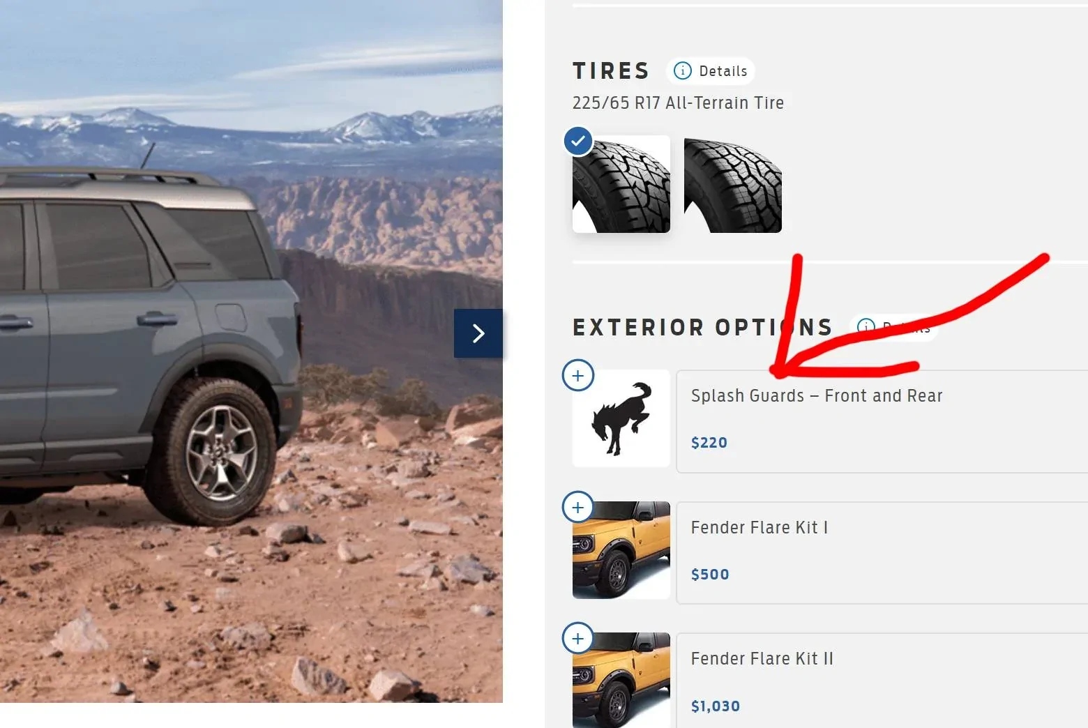 Ford Bronco Sport Need advice. Am I getting "screwed"? Should I allow dealership to add this to new badlands I'm about to order? splash-guards-220