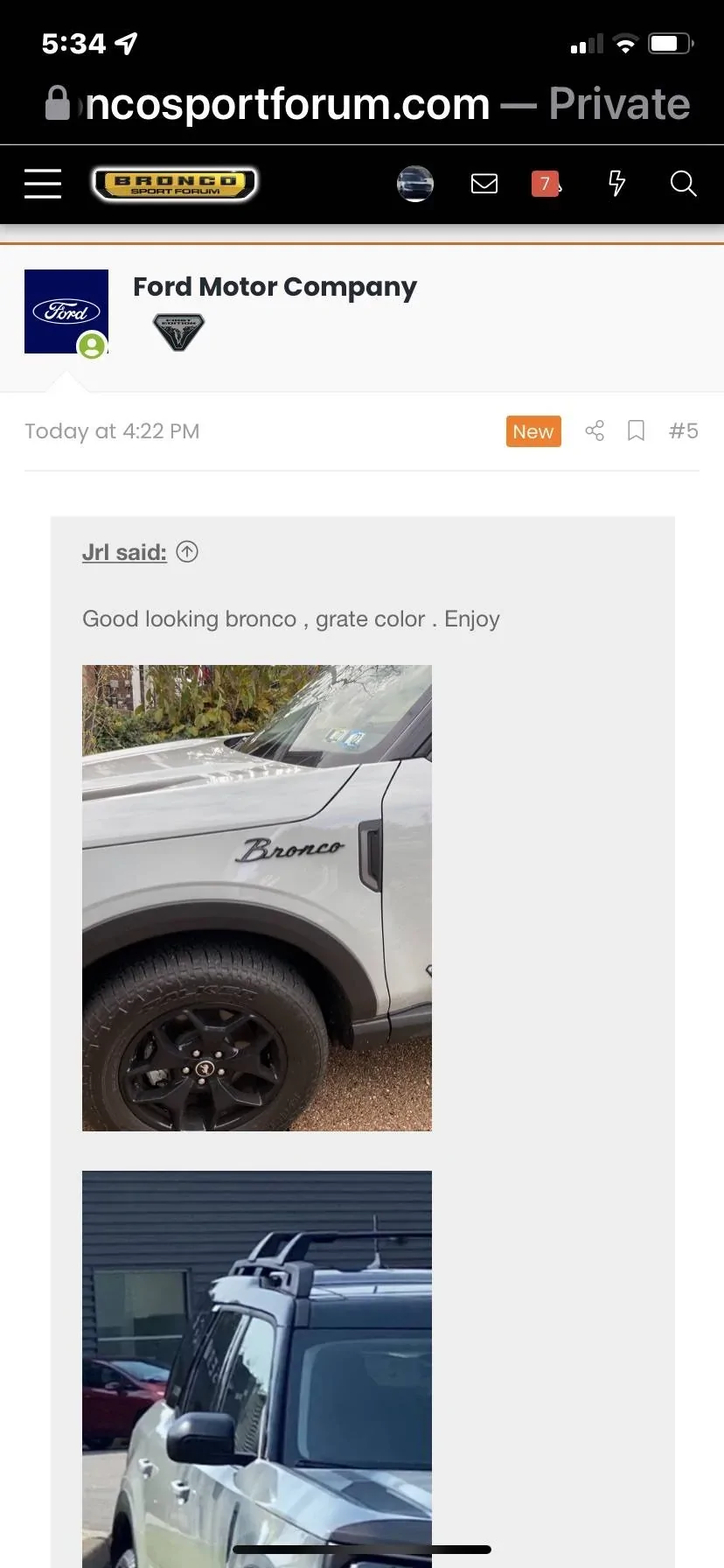 Ford Bronco Sport What did you do TO your Bronco Sport today? 31F842F1-5AA0-489D-8F28-9B90A2481FE6