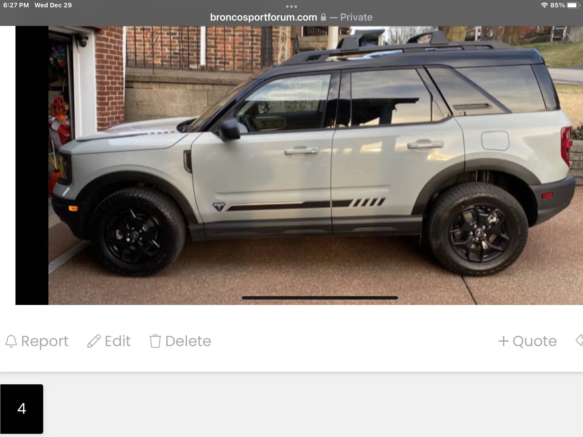 Ford Bronco Sport Anyone doing vinyl graphics? 051BFC8B-9A02-485B-9FA8-766A96511D47