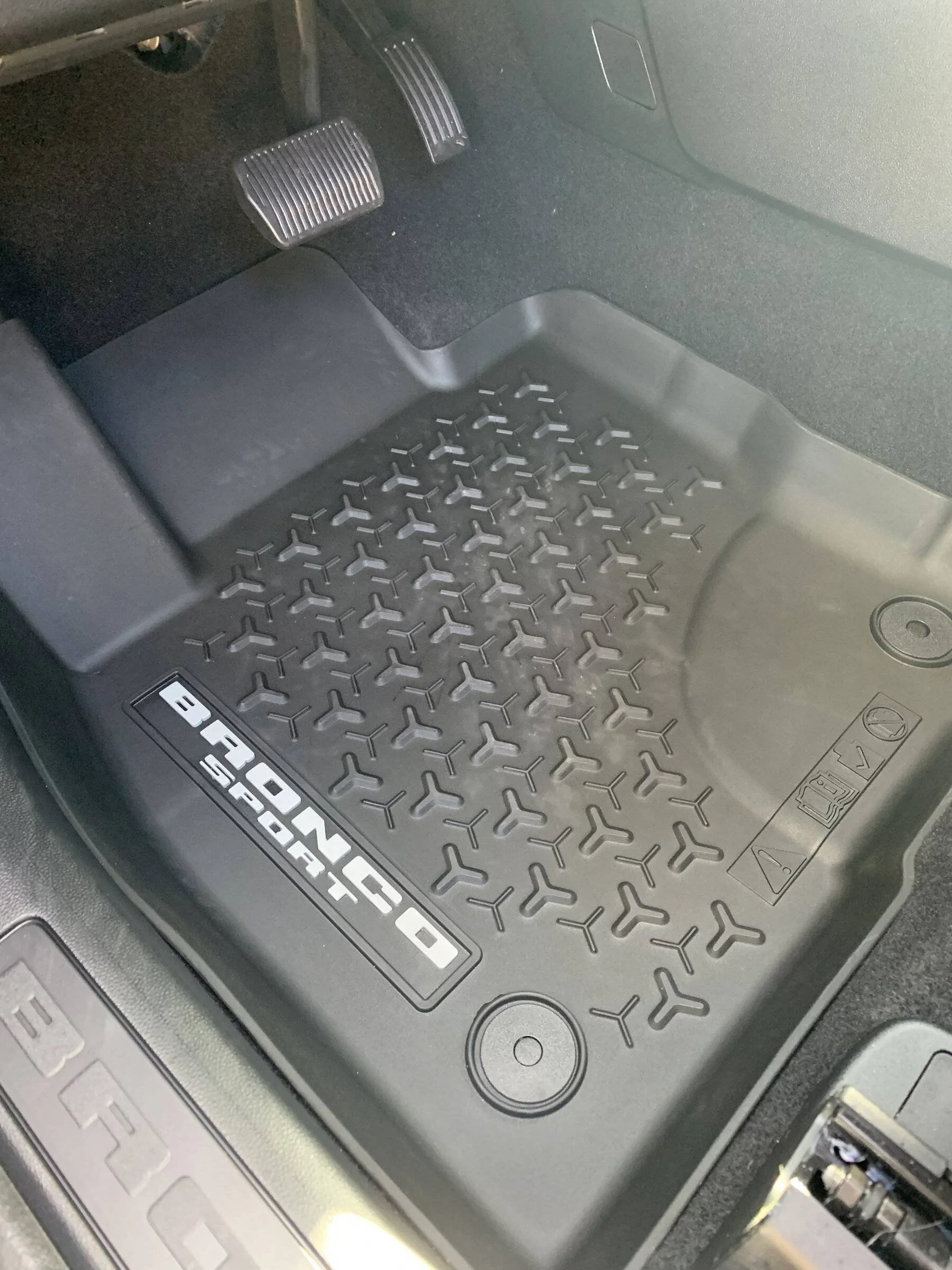 Ford Bronco Sport Floor Liners for Carpet. 2022-02-13 15.50.28