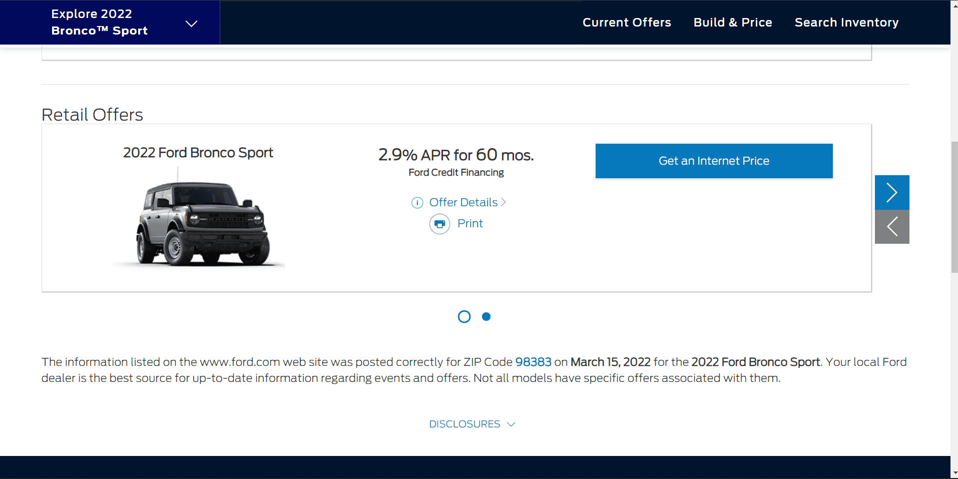 Ford Bronco Sport Know Your Own Product Screenshot (28)