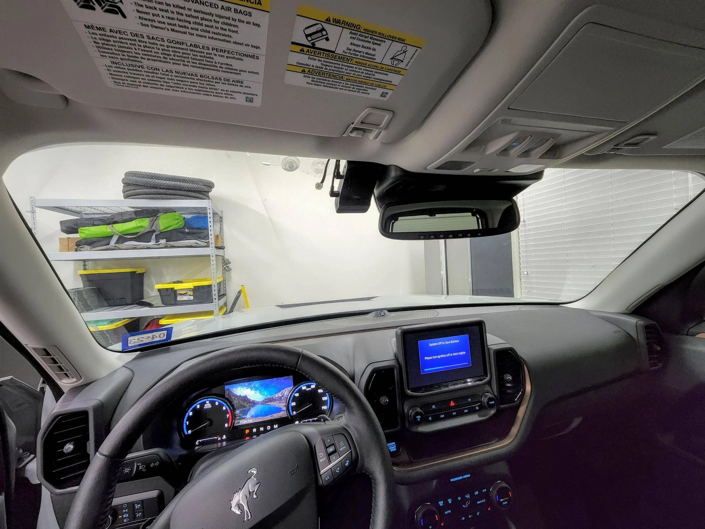 Ford Bronco Sport Anyone installed a dash cam in Bronco Sport yet? 86r7Kf2