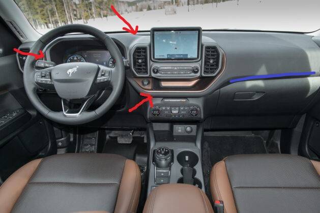 Ford Bronco Sport Interior Trim Pieces 1647568770911