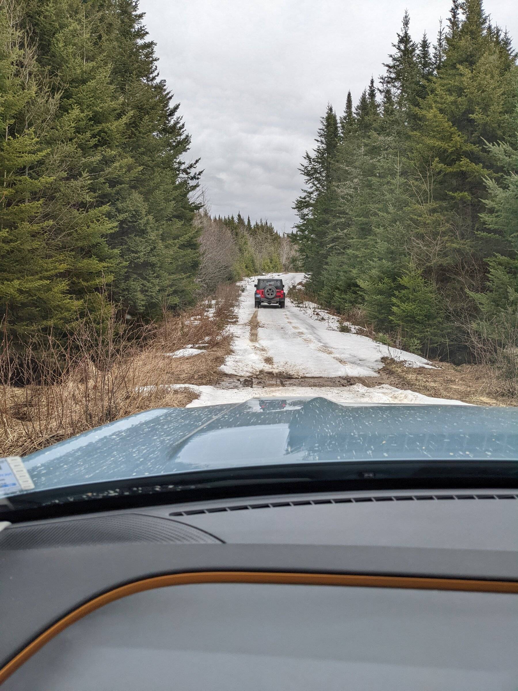 Ford Bronco Sport Offroading my Badlands in Nova Scotia, Canada PXL_20220319_175857567
