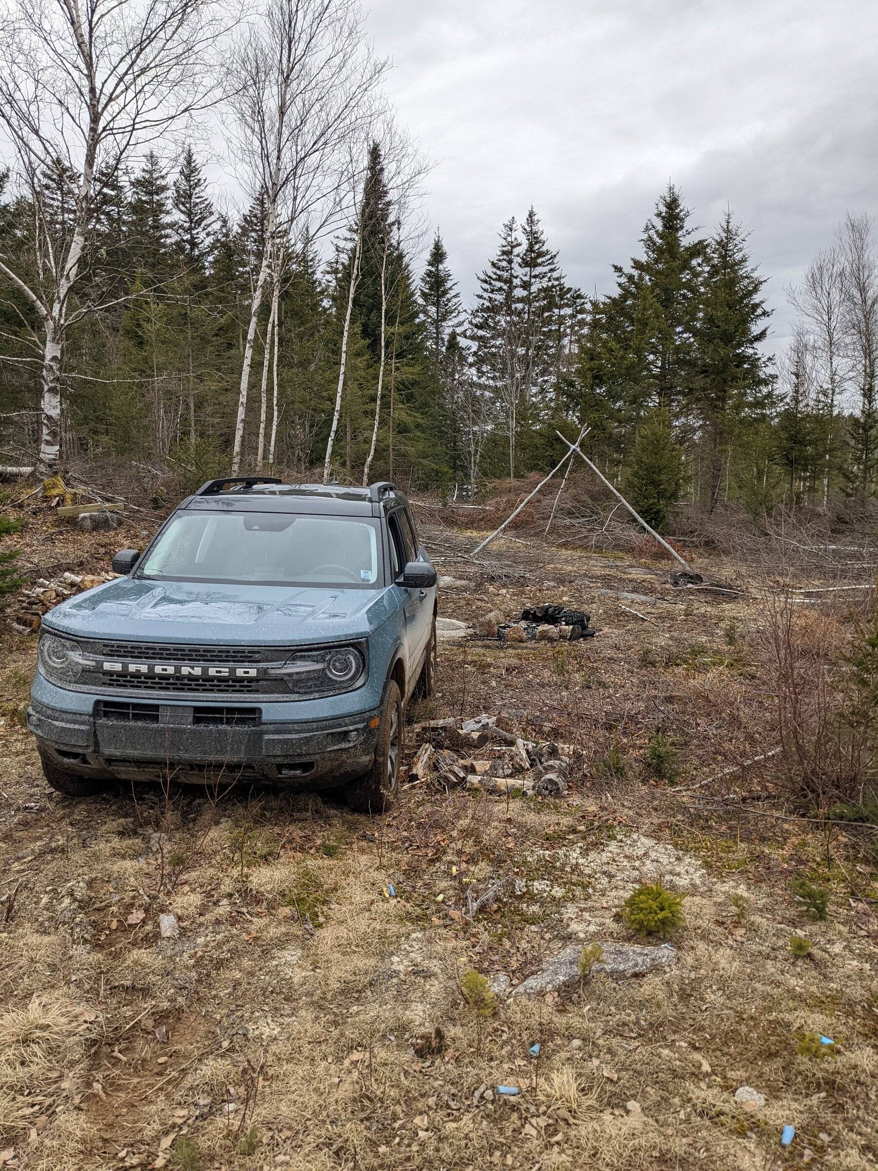 Ford Bronco Sport Offroading my Badlands in Nova Scotia, Canada PXL_20220319_175056730