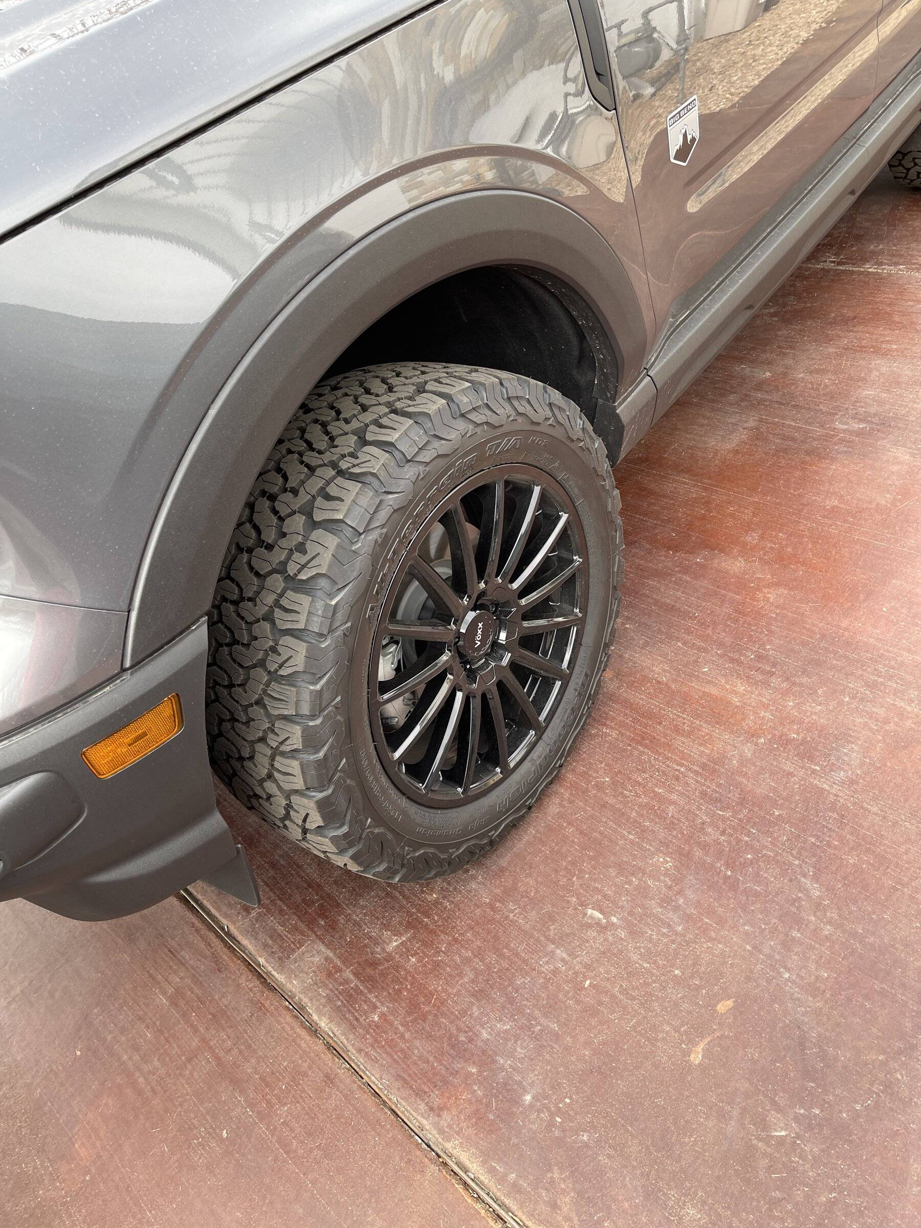 Ford Bronco Sport Rough Country 1.5” Lift Kit and what tires to buy. image