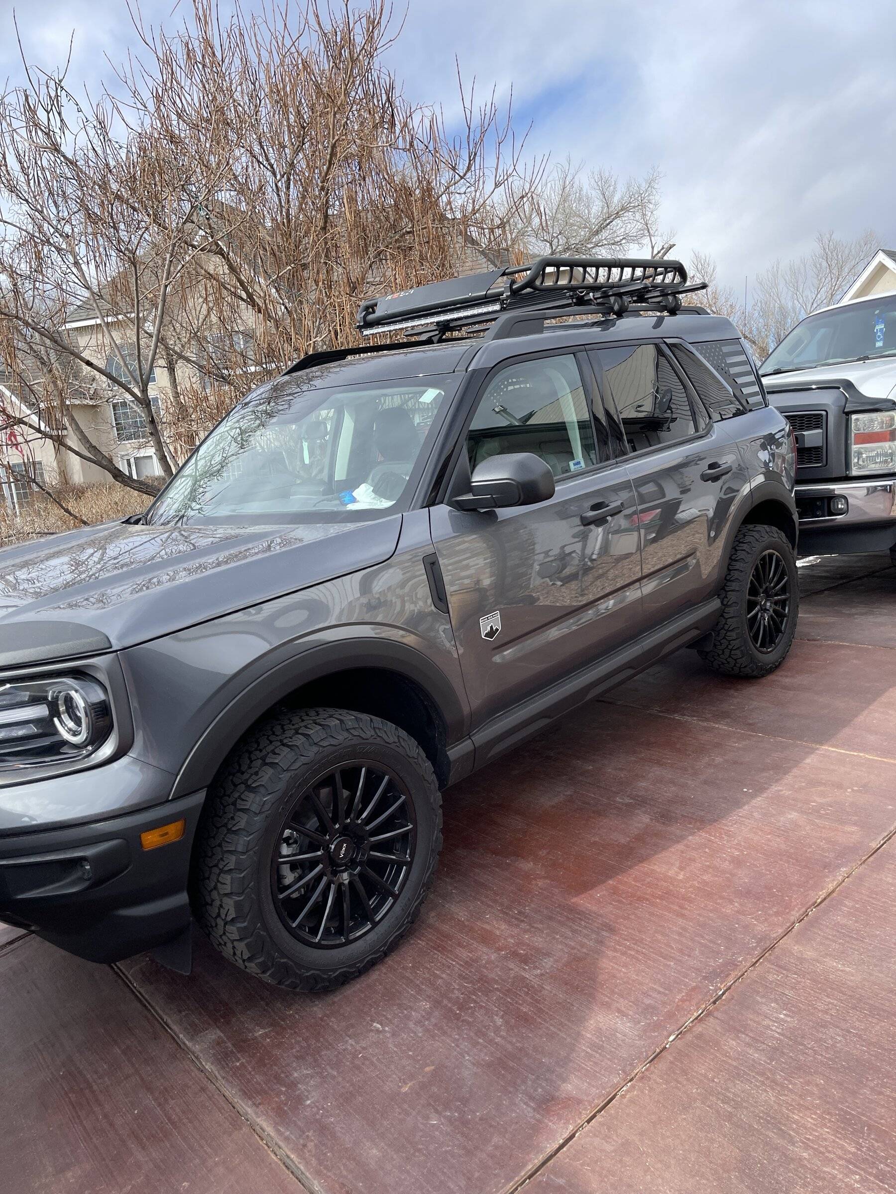 Ford Bronco Sport Rough Country 1.5” Lift Kit and what tires to buy. image