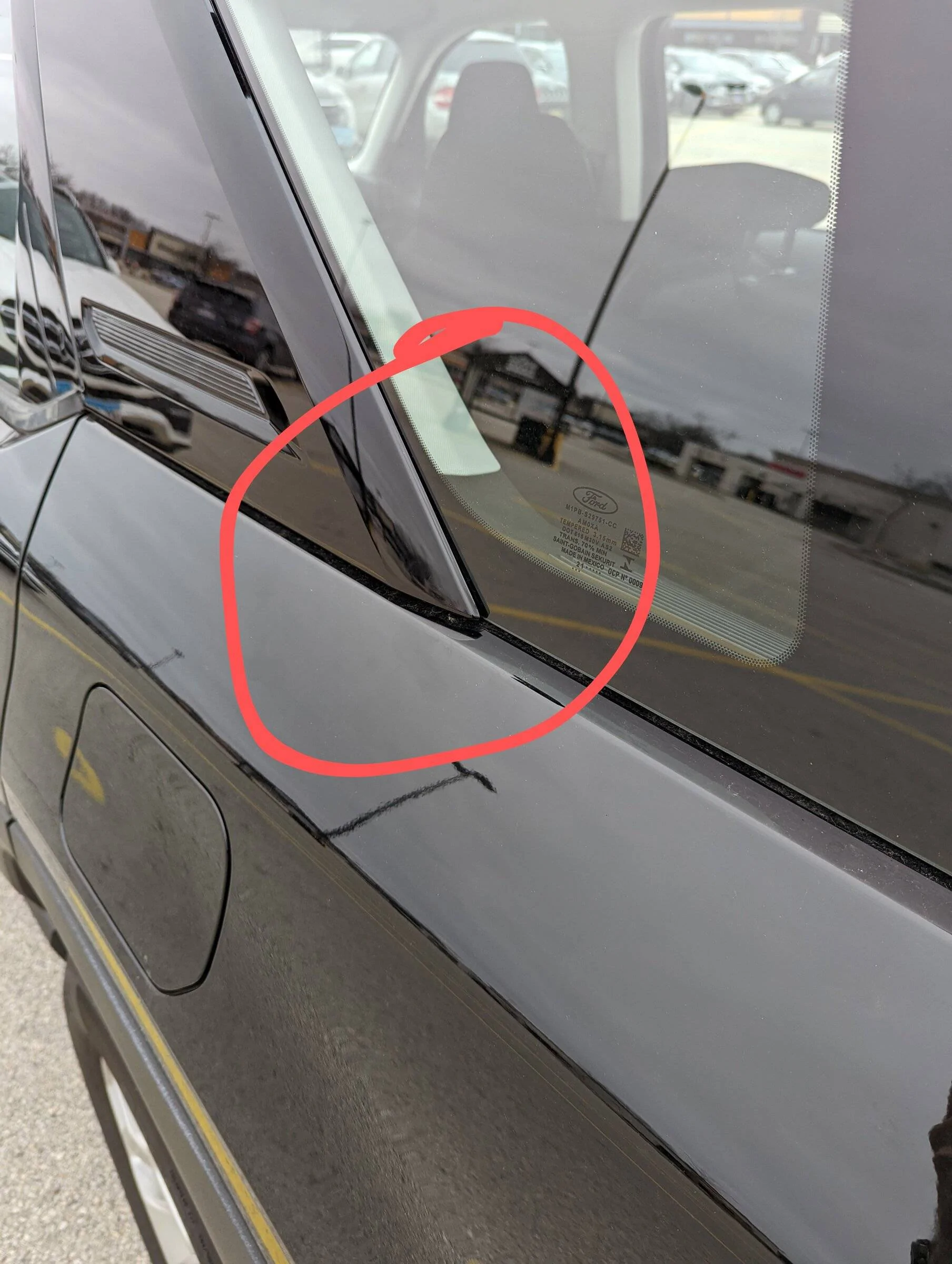 Ford Bronco Sport Rear side panels coming off. PXL_20220326_195723224~2