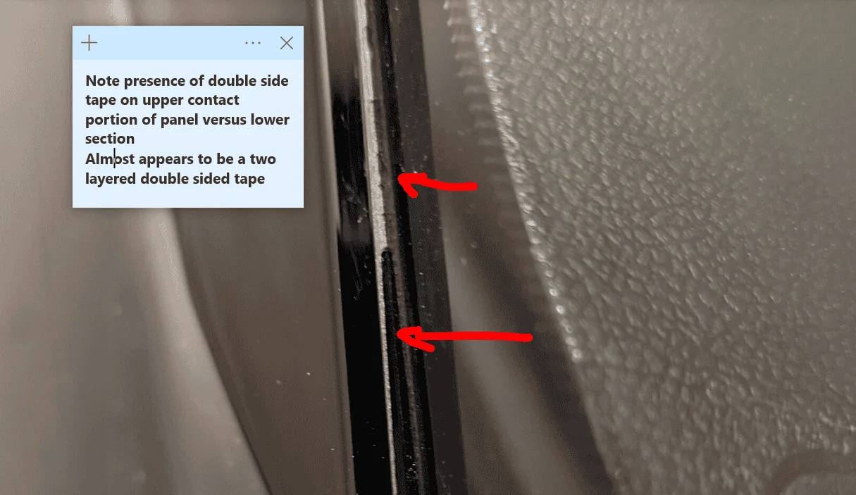 Ford Bronco Sport Rear side panels coming off. 1648326586548