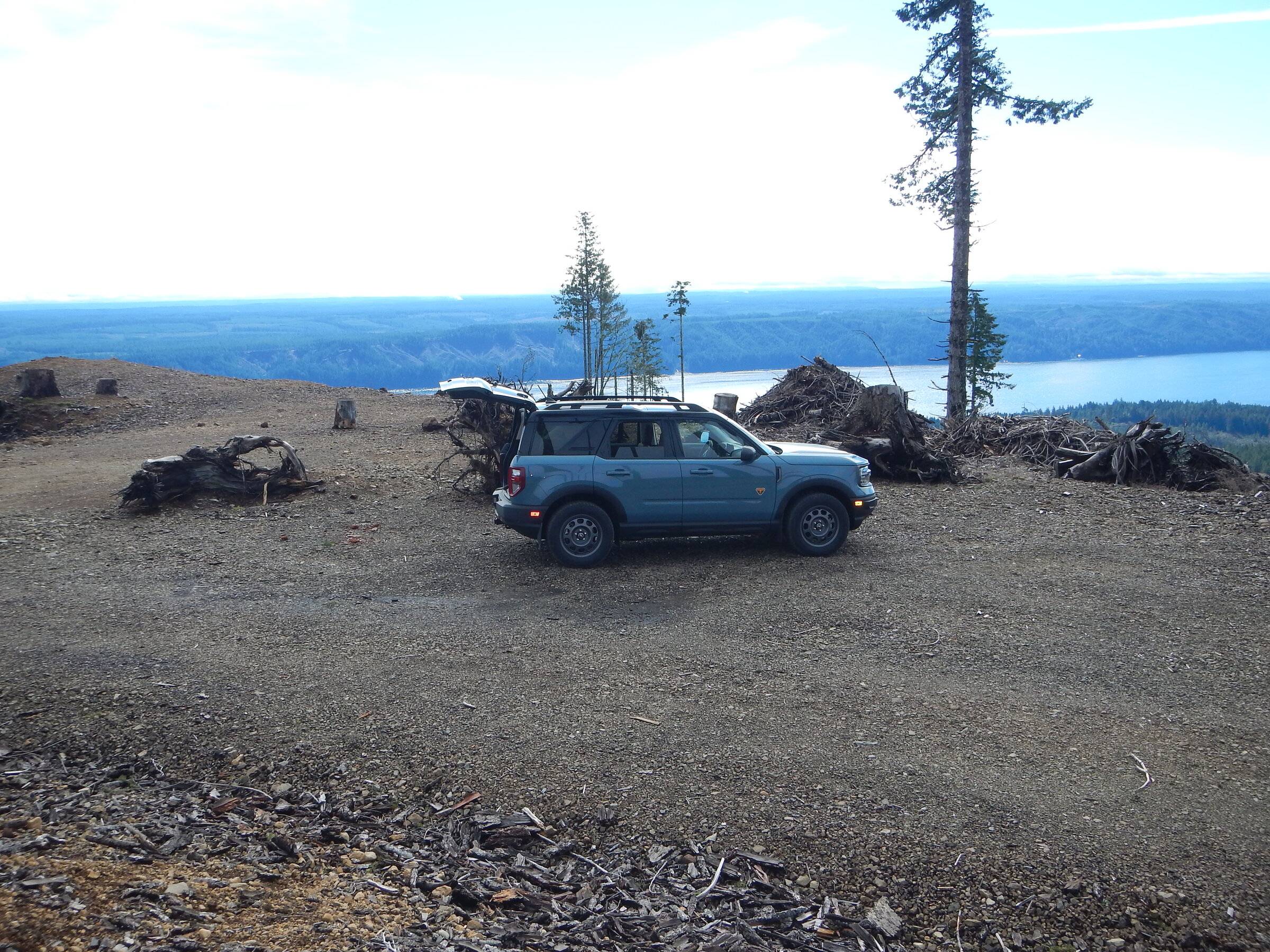 Ford Bronco Sport Badlands first time off-road in the Olympic Peninsula. DSCN7237.JPG