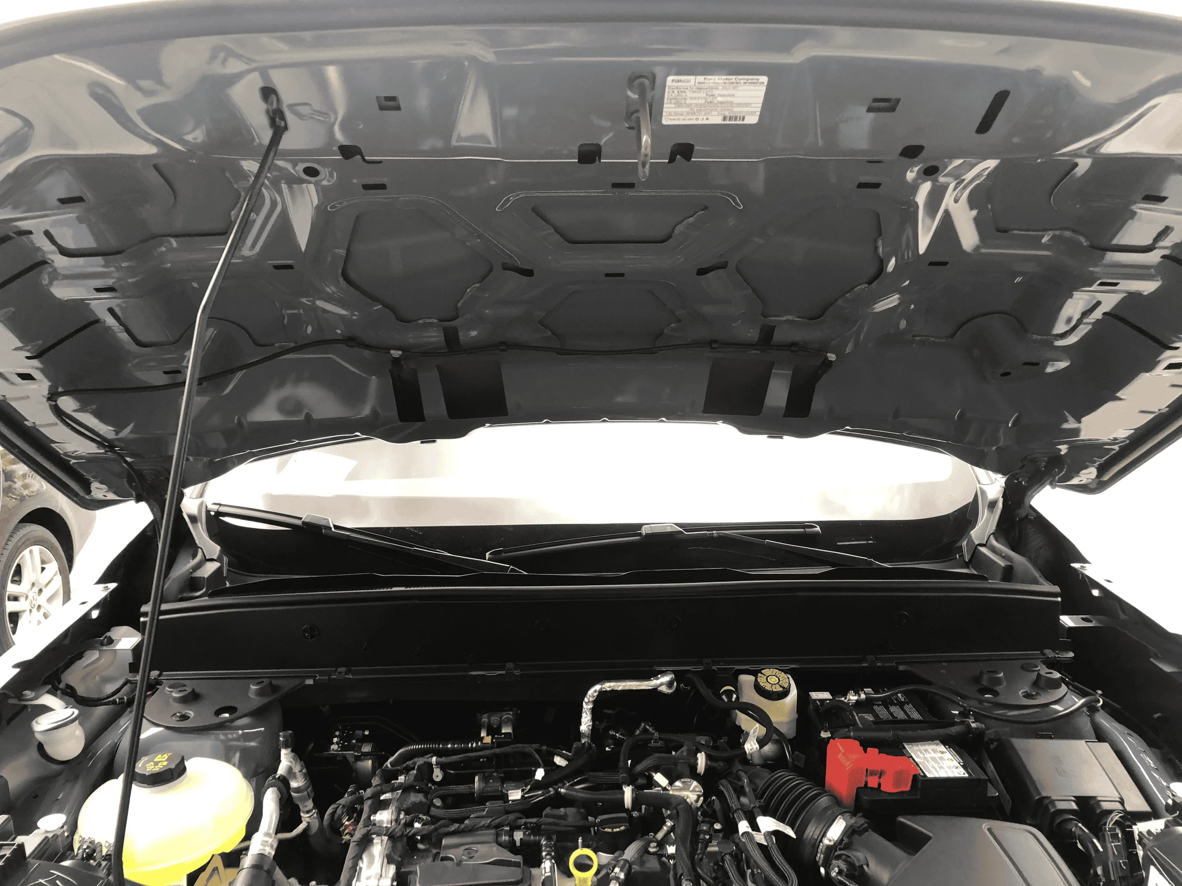 Ford Bronco Sport Engine hood insulation Fire and sound ? tempImageTUvAIl