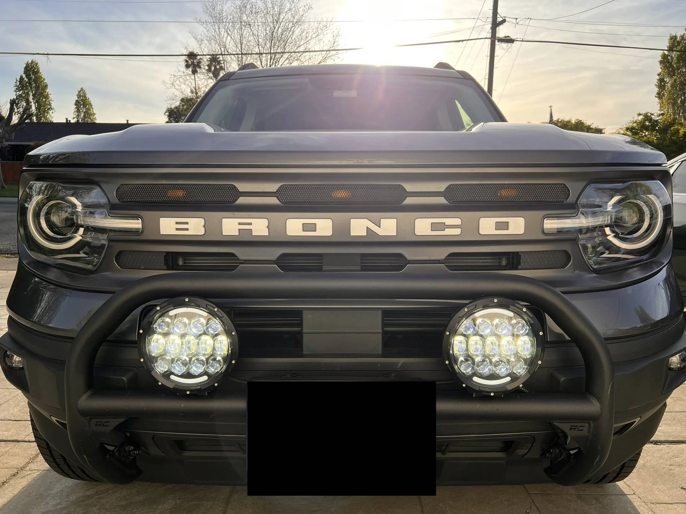 Ford Bronco Sport Raptor grill accent lights 2D57BCAE-EF57-4306-922D-5E4E1314EAA0