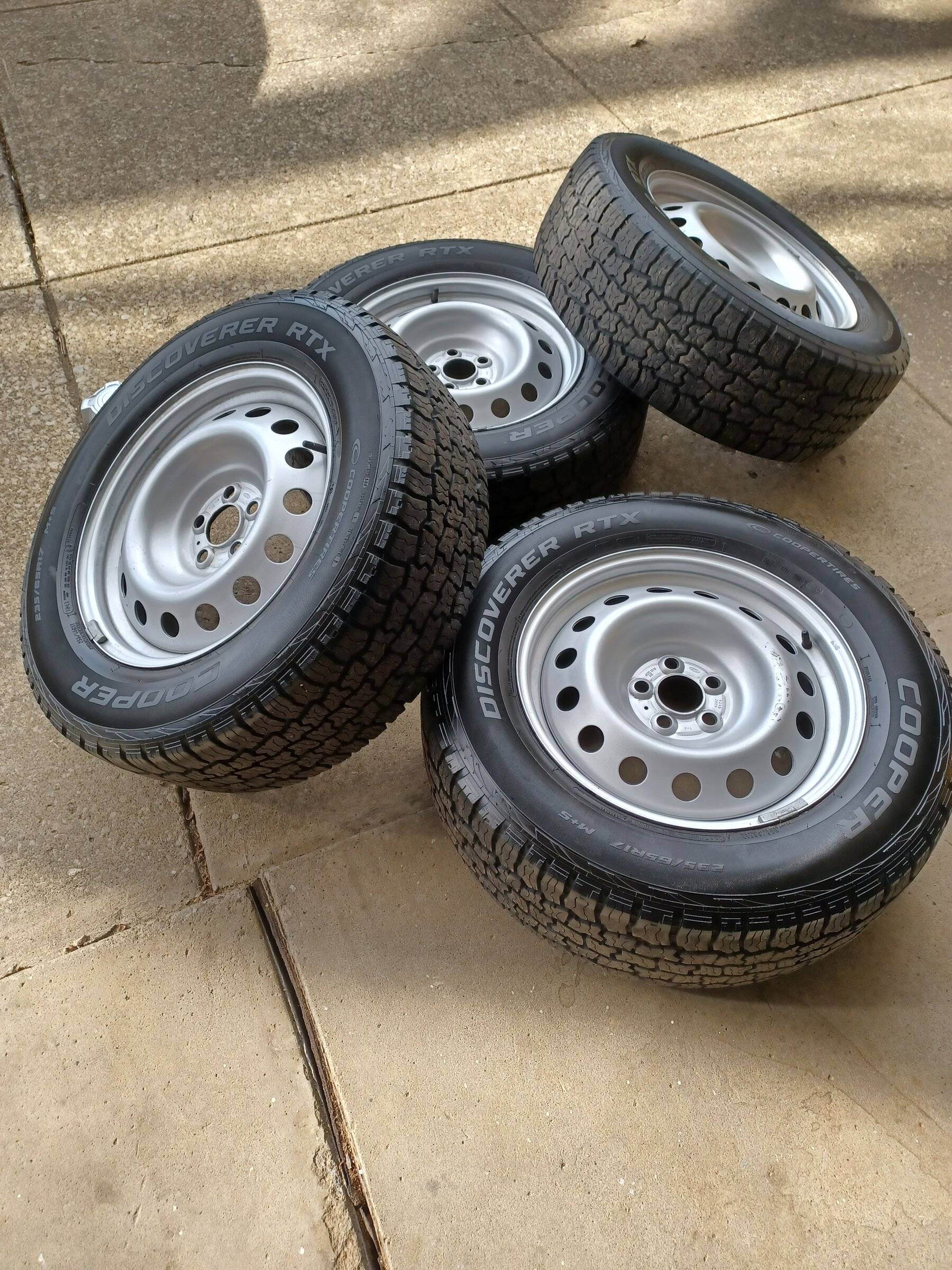 Ford Bronco Sport Steelies and tires for sale 20220331_101443