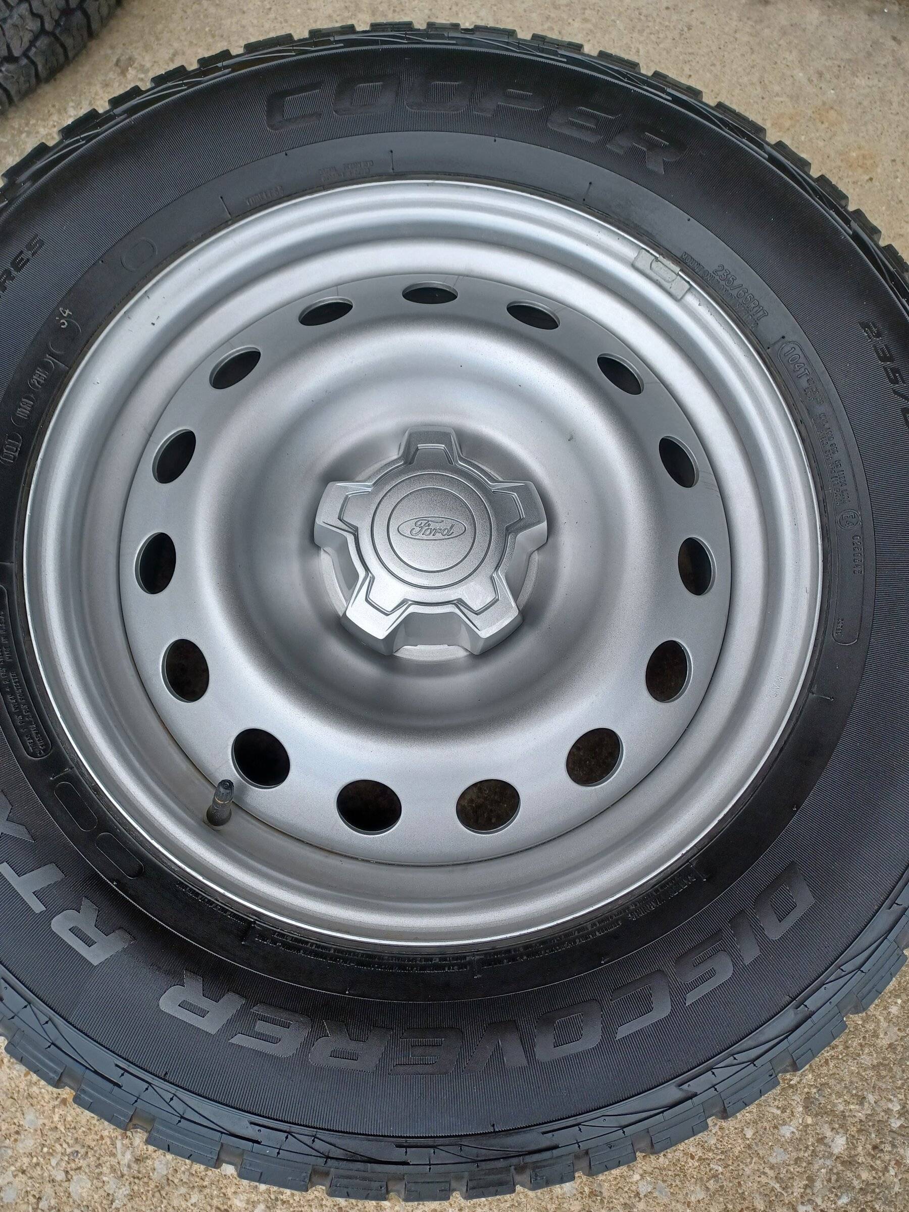 Ford Bronco Sport Steelies and tires for sale 20220331_101219
