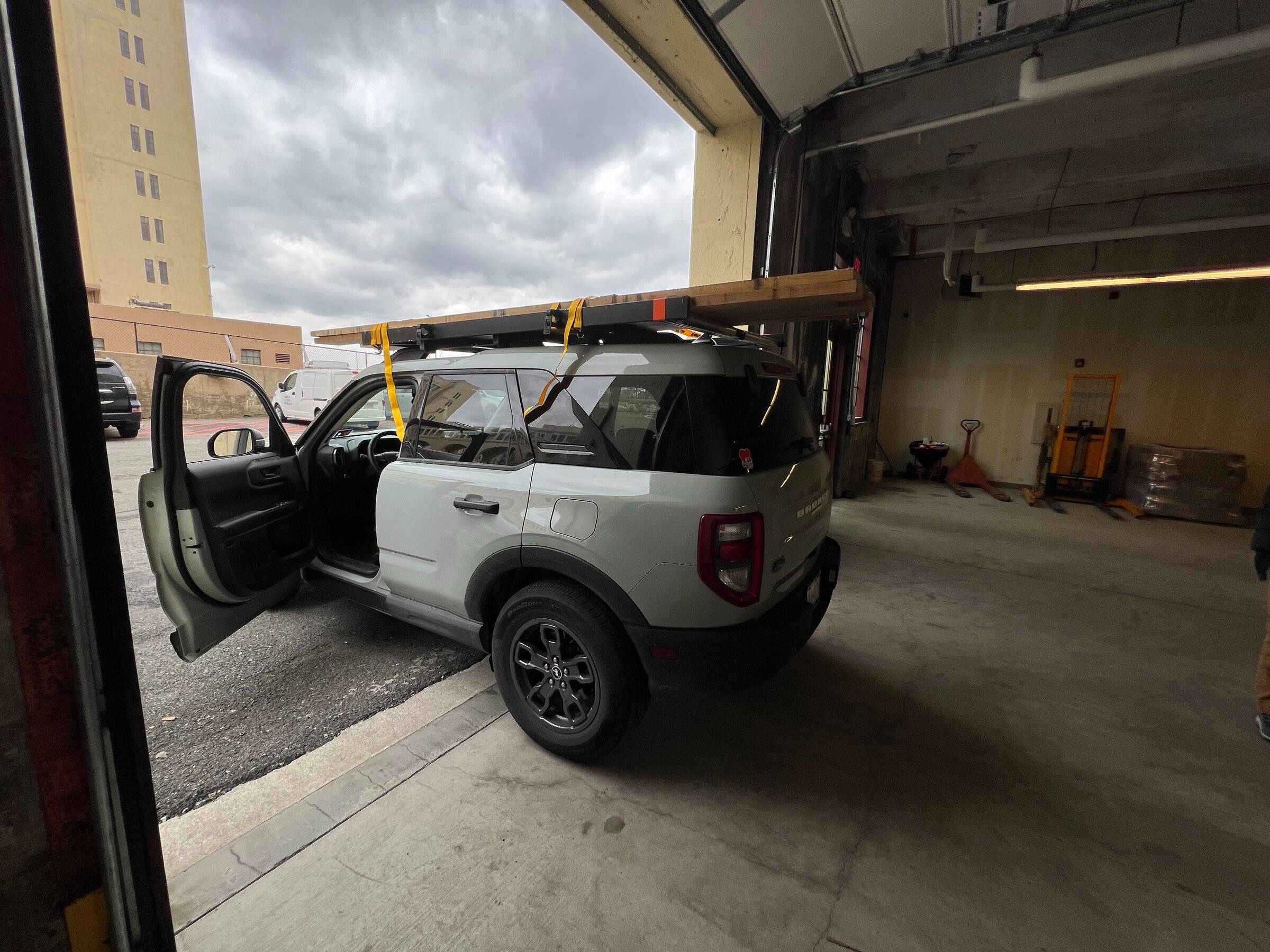 Ford Bronco Sport Hauling Lumber IMG_0456