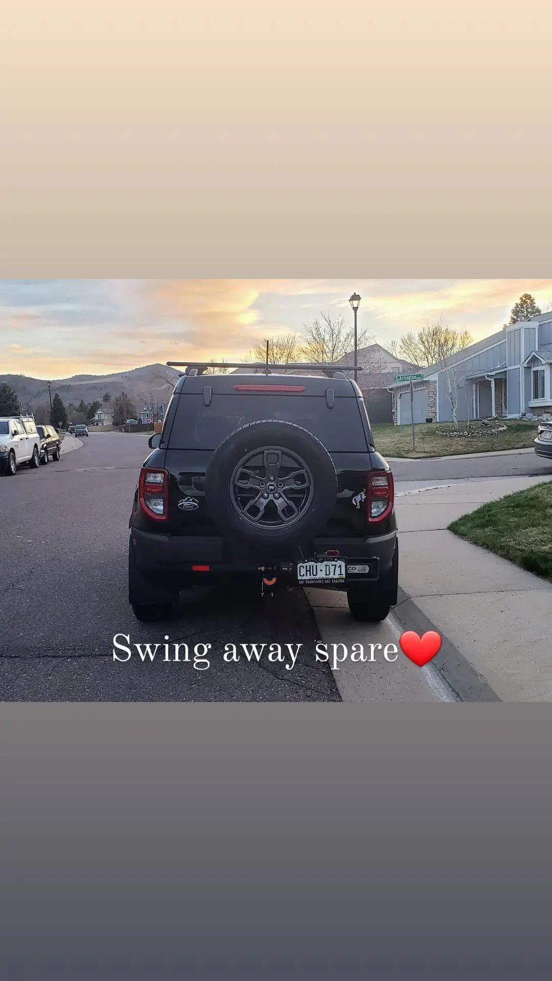 Ford Bronco Sport Swing Away Spare Carrier For 1K IMG_20220403_084441_358