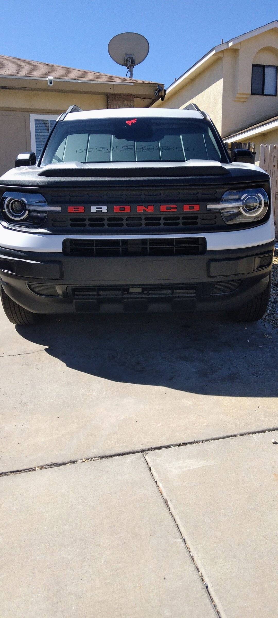 Ford Bronco Sport I hate the white letters! 20220324_111840