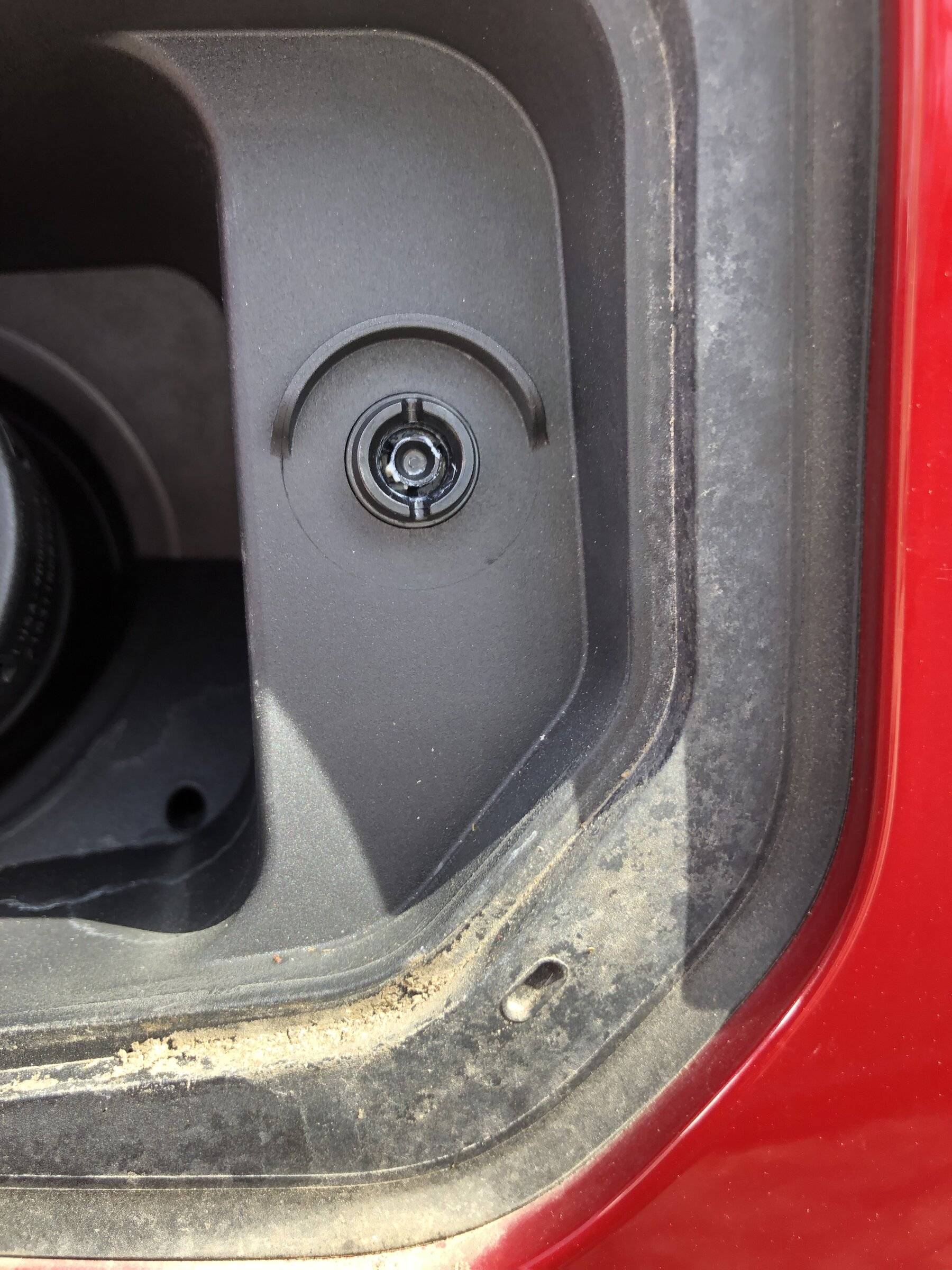 Ford Bronco Sport Fuel door release 23A3BABC-3E5B-45EF-AAA9-583F8C63AC83