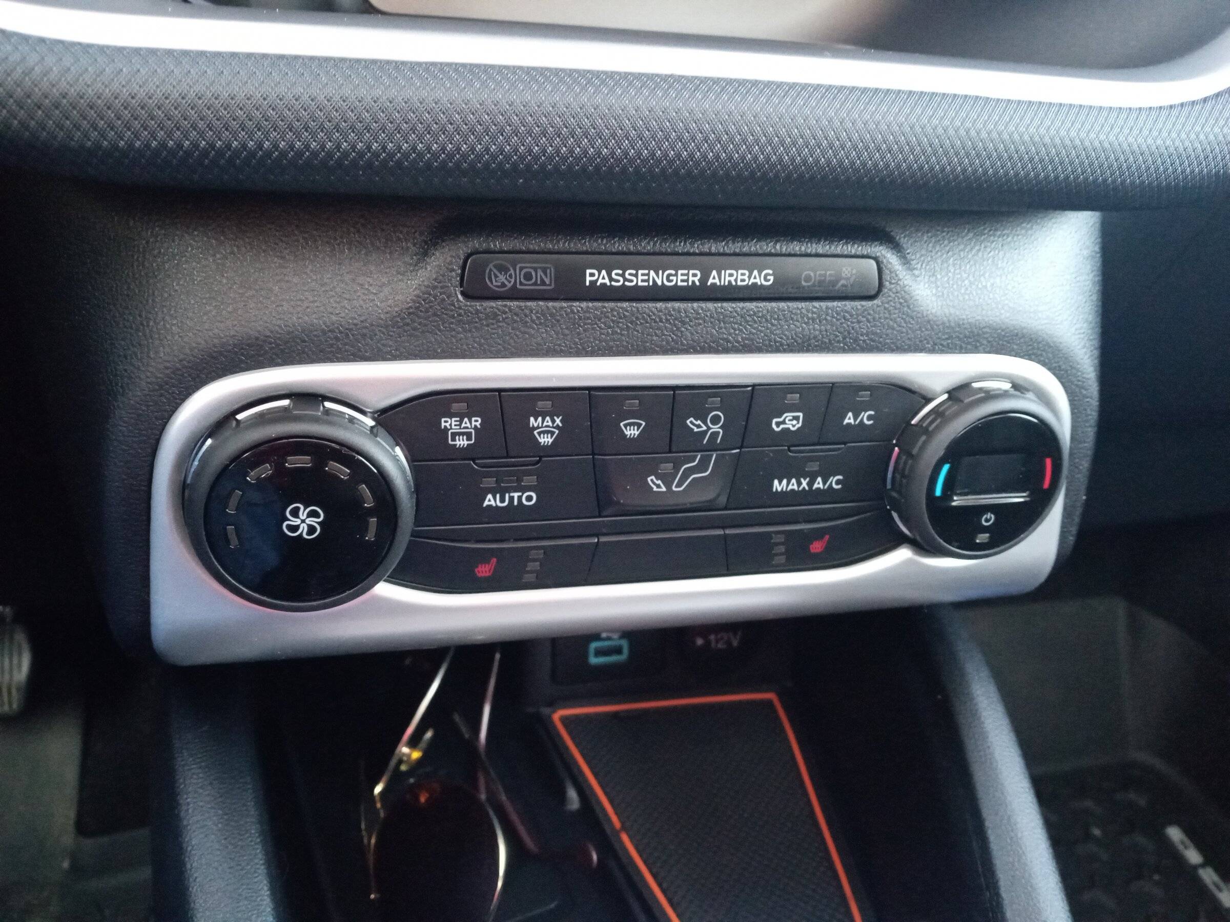 Ford Bronco Sport Matte silver dash trim IMG_20220405_180204