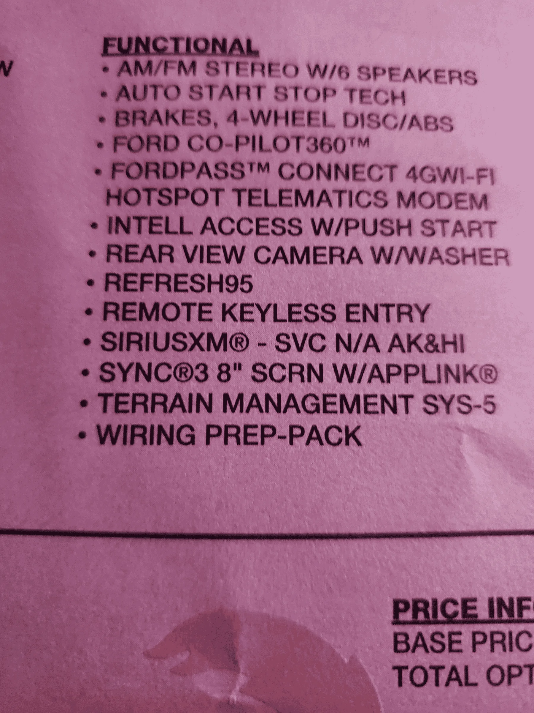 Ford Bronco Sport anyone know what wiring prep-pack is 1649520268195