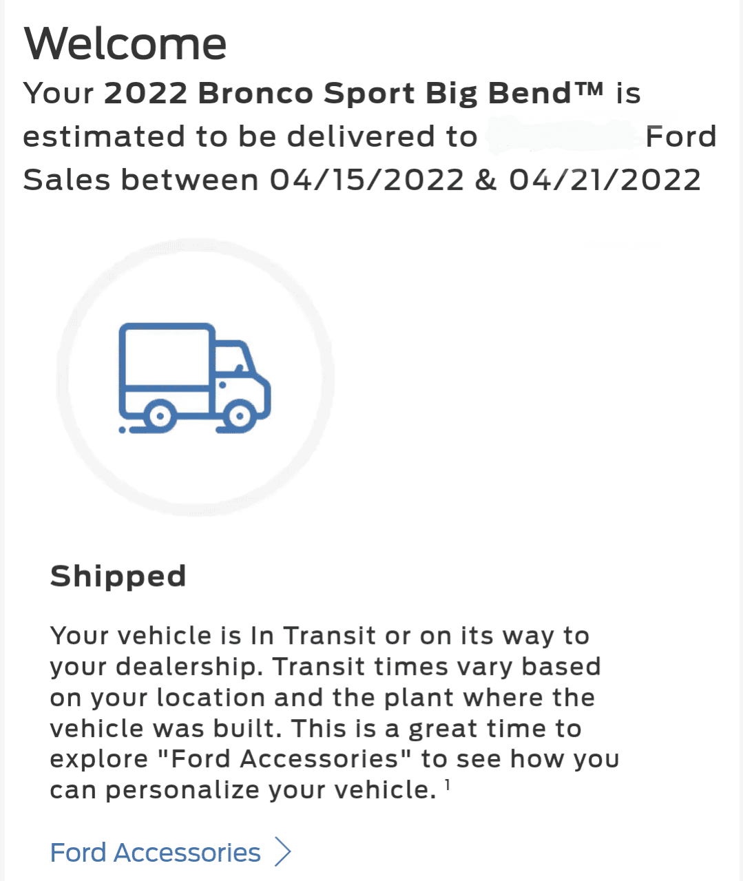 Ford Bronco Sport Waiting room Screenshot_20220410-121814