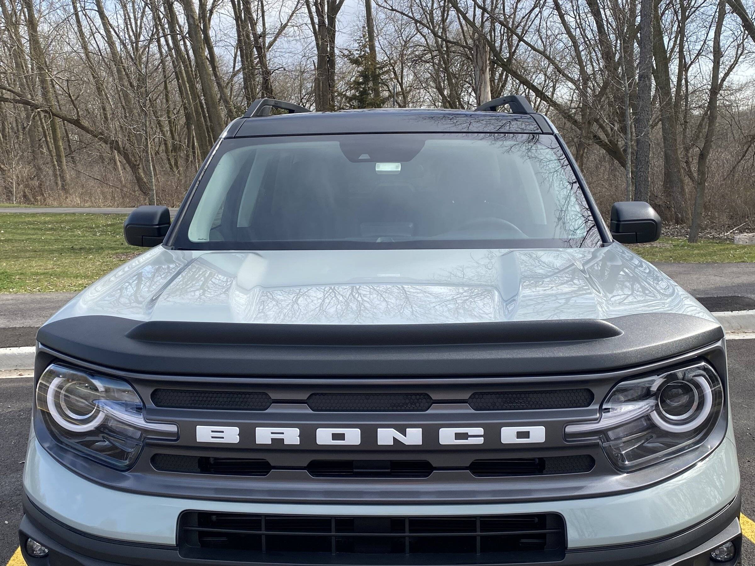 Ford Bronco Sport Installed the Bronco Sport  Aeroskin II Textured Hood Deflector E98ED949-5547-4DD7-A66C-0862637E4610