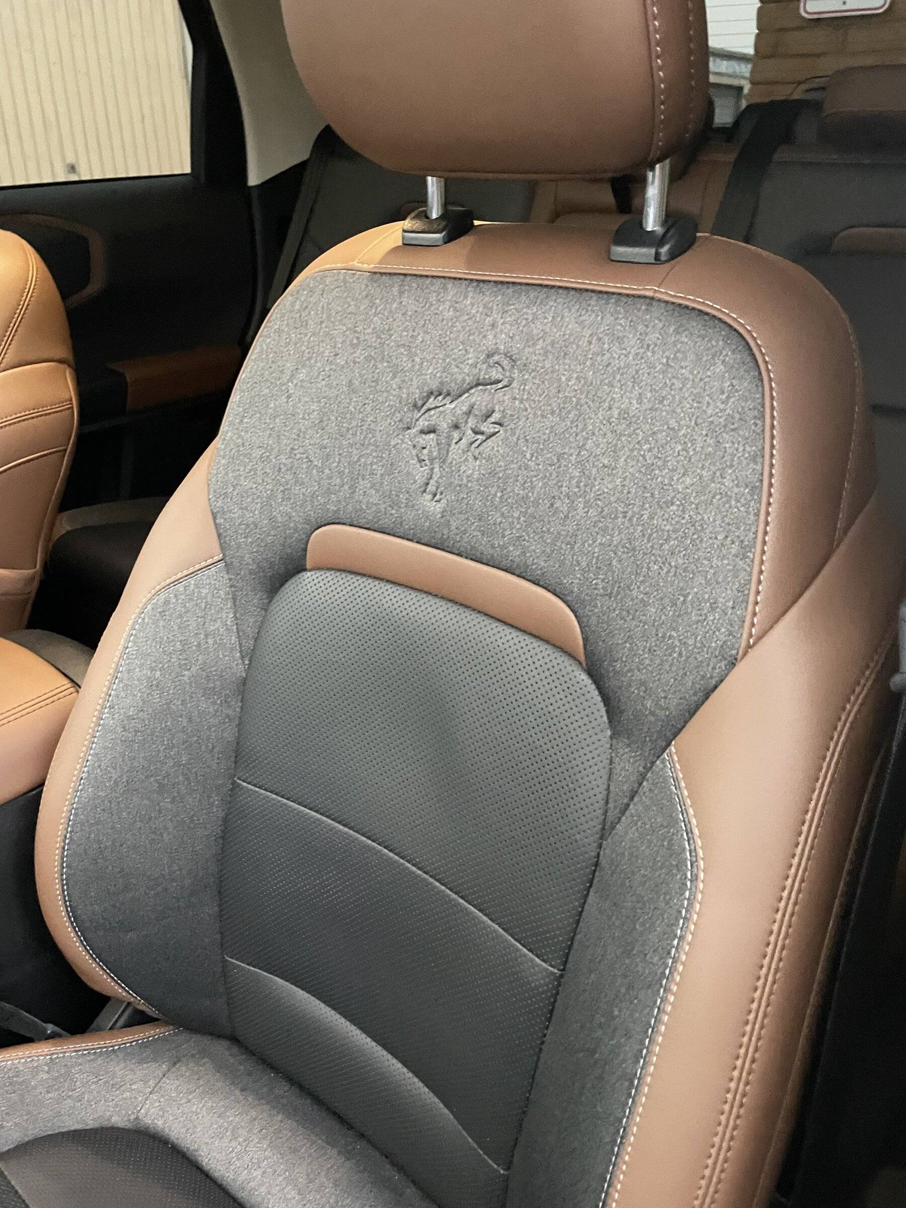 Ford Bronco Sport Leather wrapped Roast Interior differences 821C4ECE-97BC-4A8D-8C35-9D8773A7B9AB