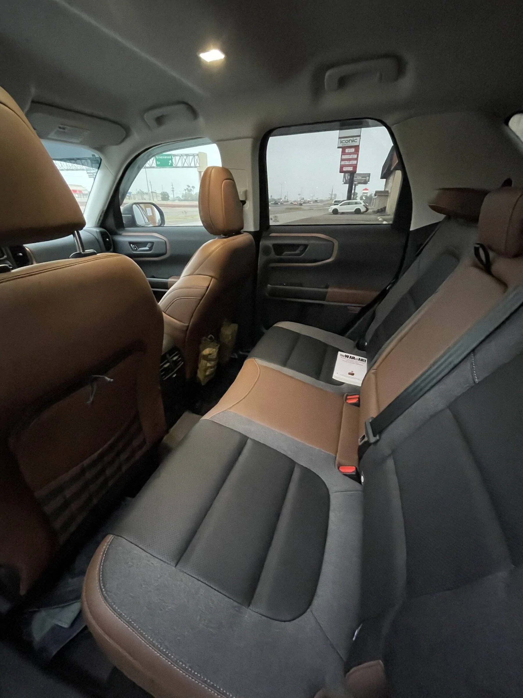 Ford Bronco Sport Leather wrapped Roast Interior differences AAEAC65A-6BE3-46D6-A82E-83CBBE31B4F5