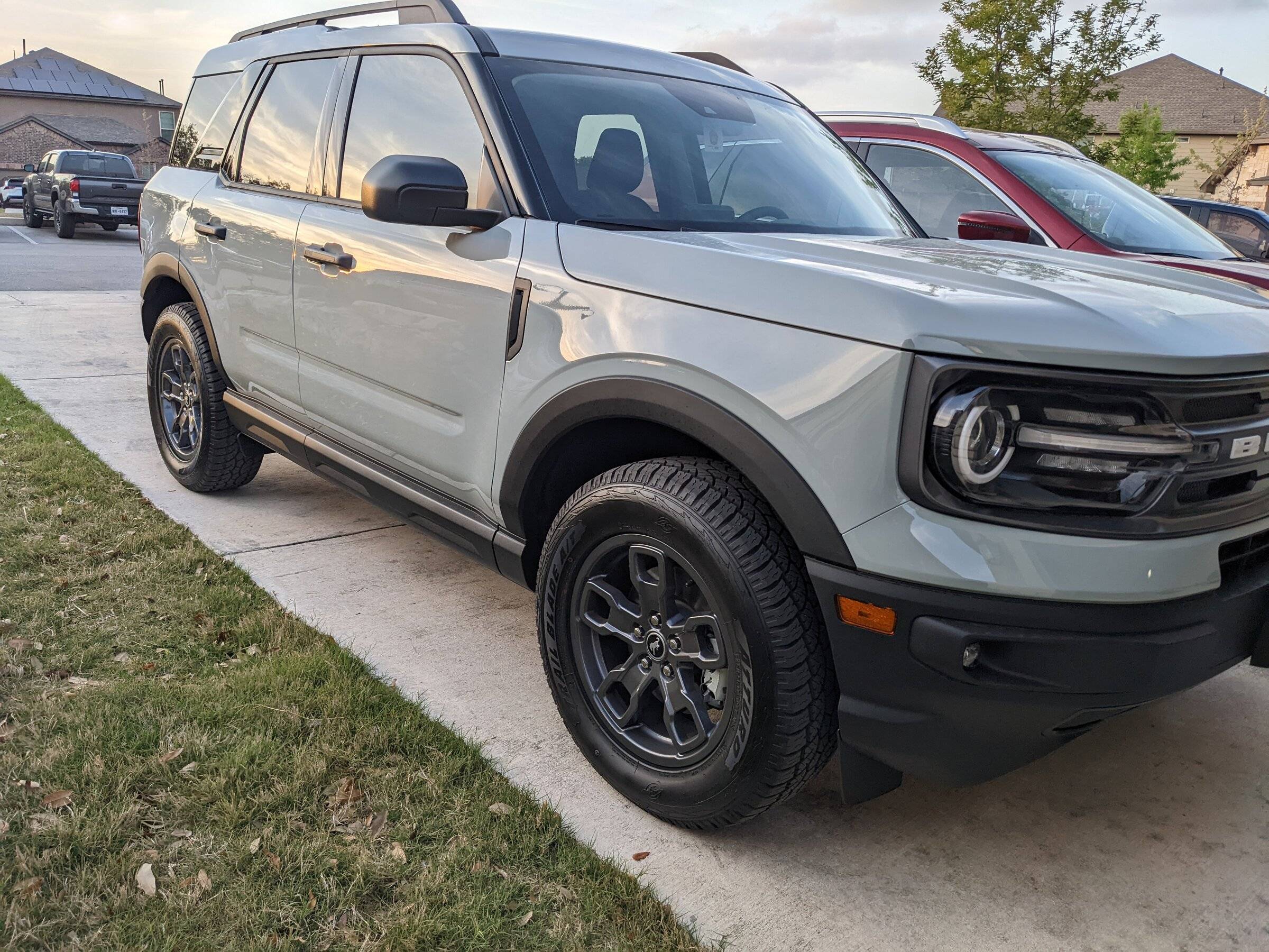 Ford Bronco Sport A 2022 Bronco Sport Big Bend Tire recommendation PXL_20220412_003506640