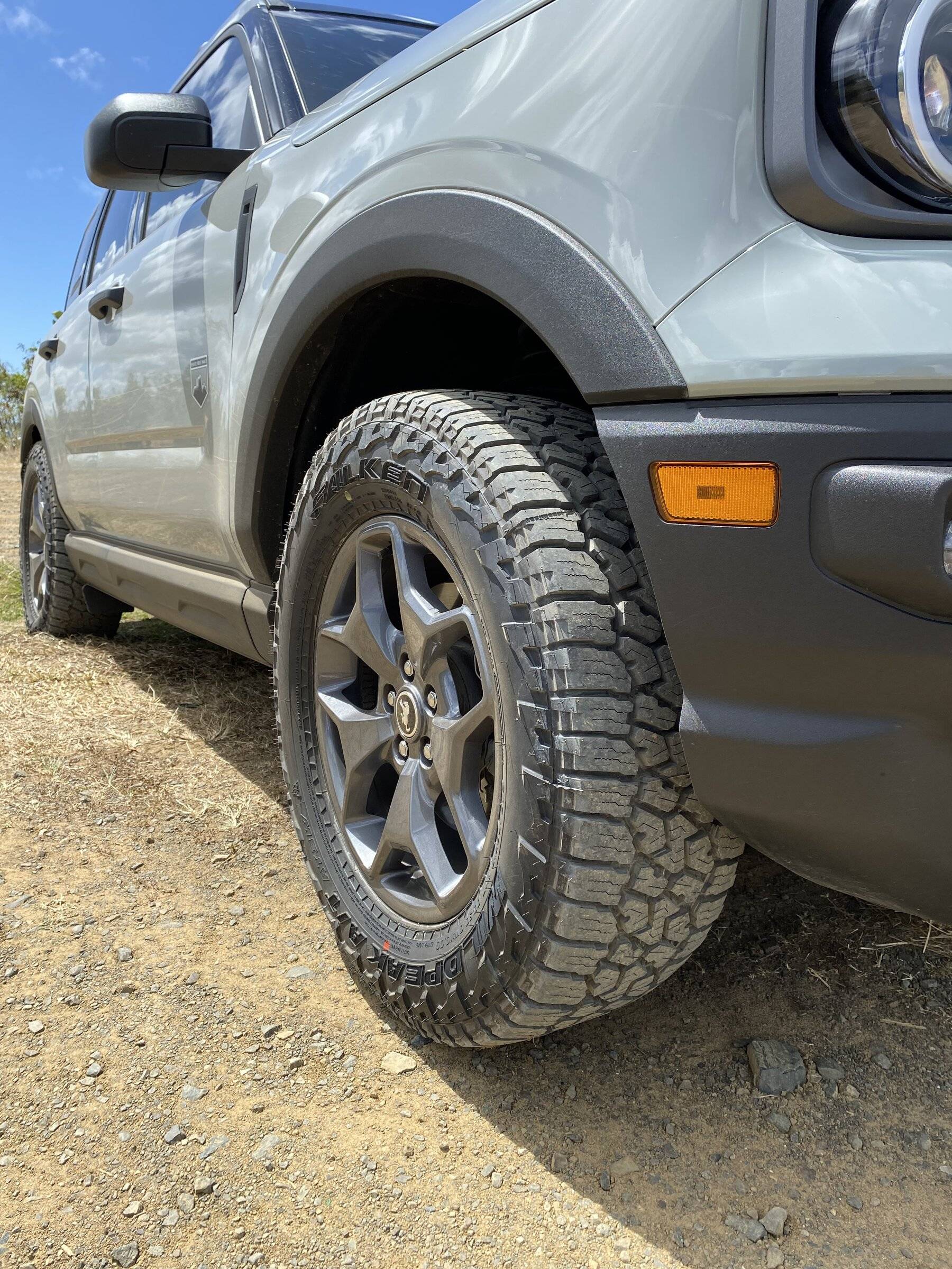 Ford Bronco Sport Falken Wildpeak AT3W 245/65R17 on BB IMG_0128