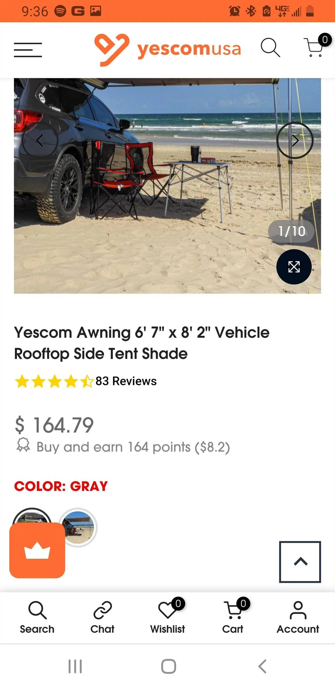 Ford Bronco Sport Awning Addition Screenshot_20220413-093606_Chrom