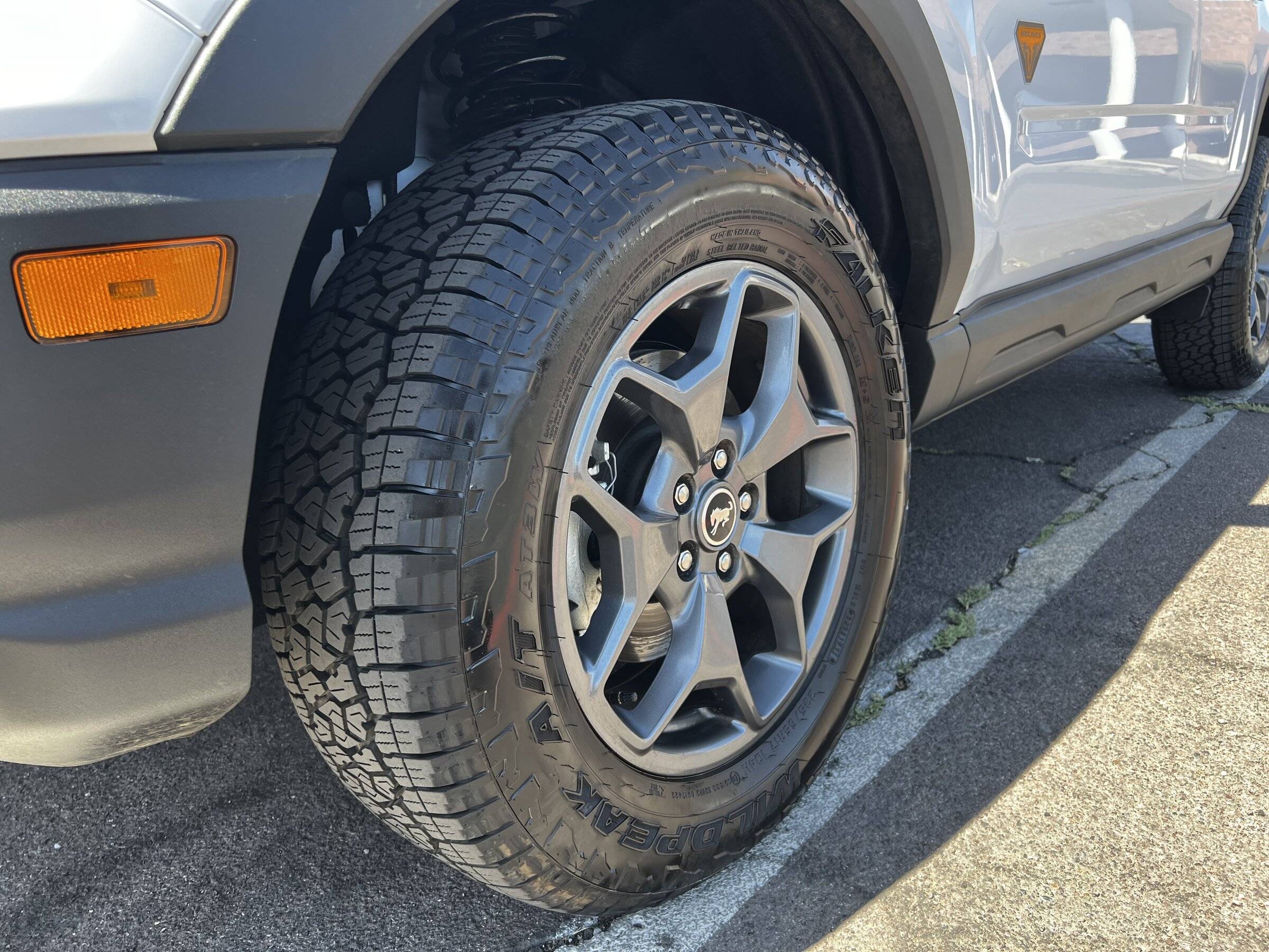 Ford Bronco Sport (SOLD) 2022 Bronco Sport Badlands Wheels & Falken Wildpeak All-Terrain Tires $800 1A1591F4-5A2C-44A9-BB5D-038121D398D8