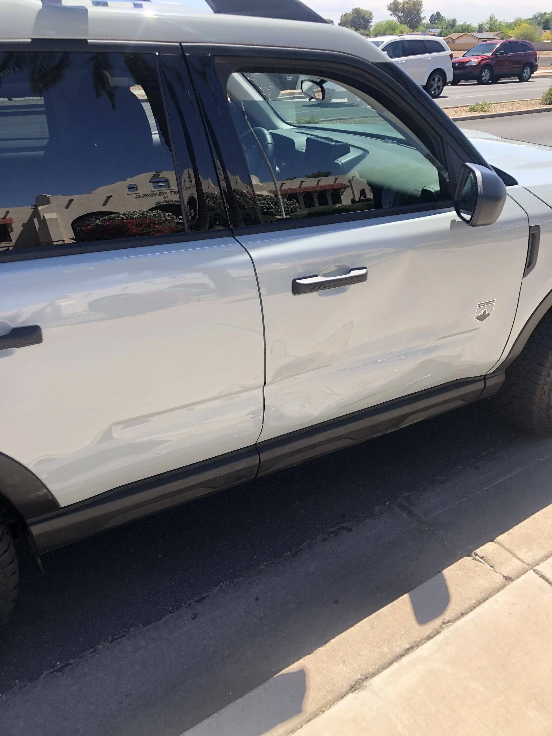 Ford Bronco Sport Awesome day to get sideswiped :/ F3E819E3-1CA8-459C-876A-277BF85C0080