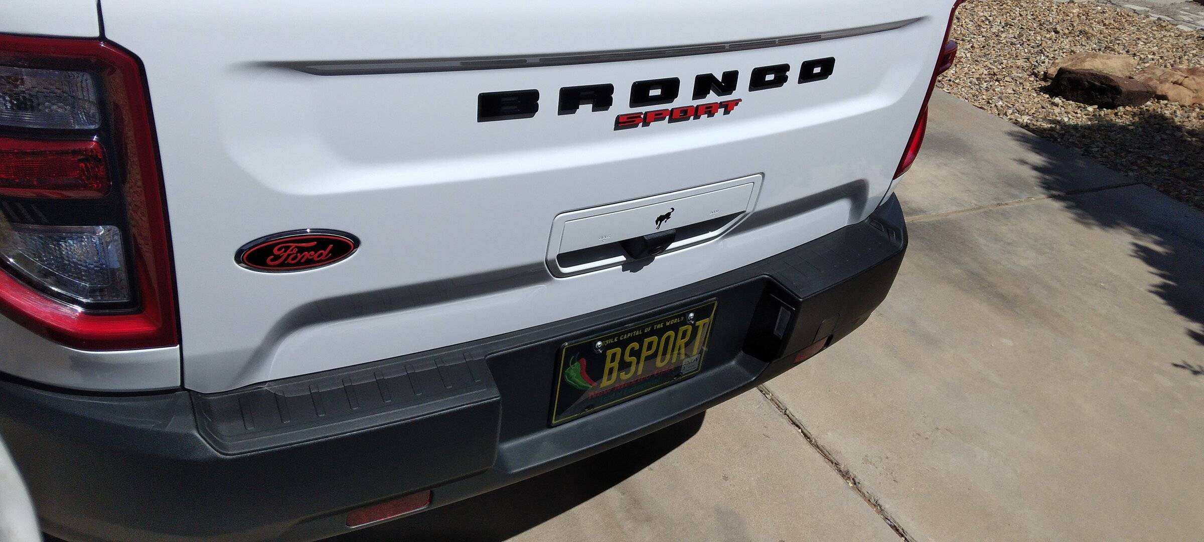 Ford Bronco Sport I hate the white letters! 20220417_120601