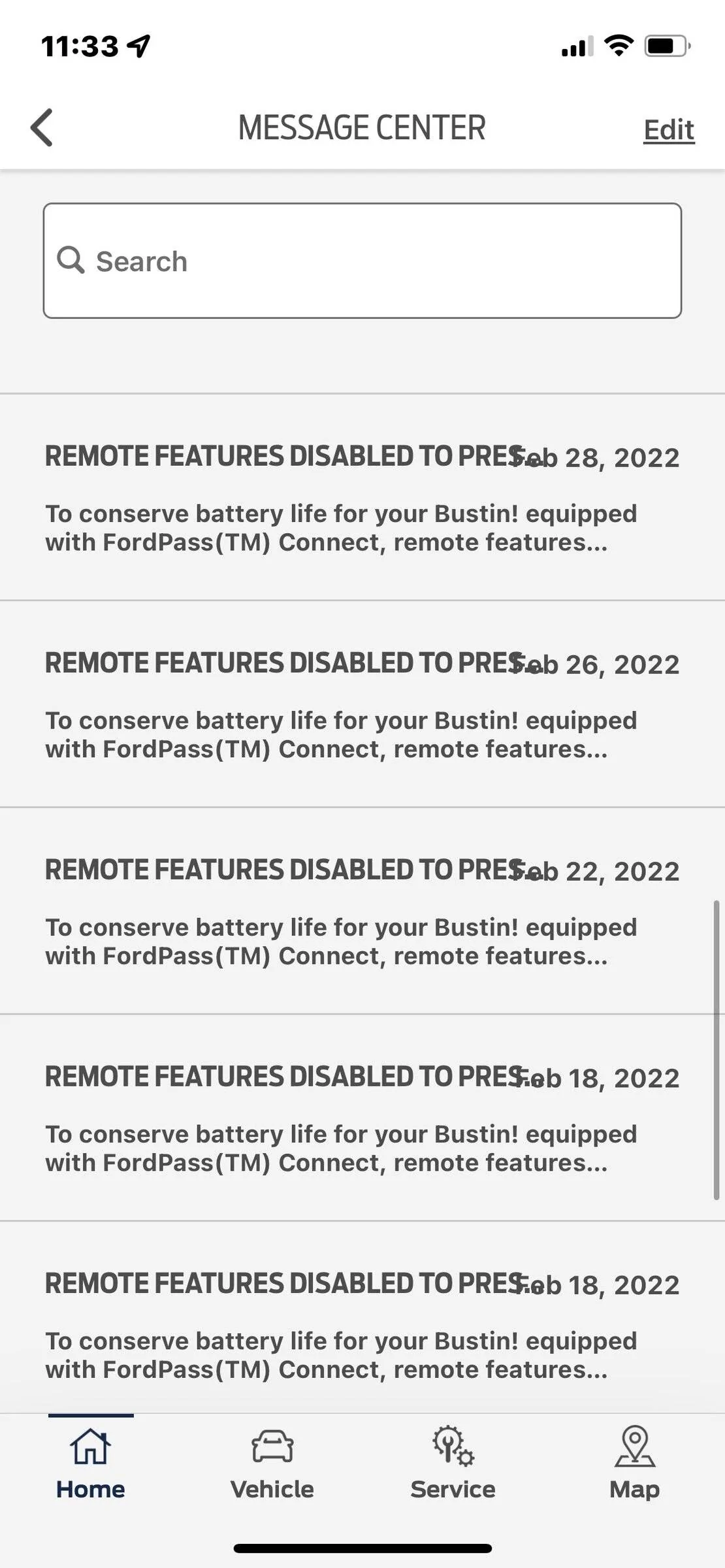 Ford Bronco Sport Remote features disabled 26769D33-25D1-49A0-8546-CB0C6D1FEC95
