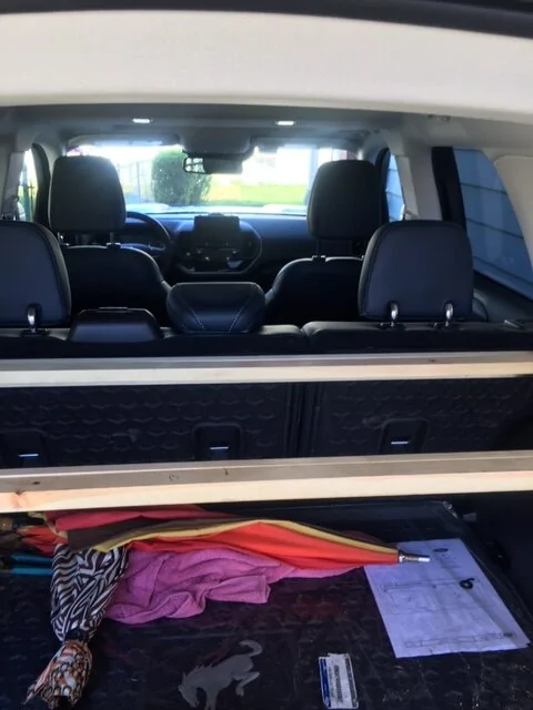 Ford Bronco Sport Removeable Cargo Cover in 21 First Edition bronco2