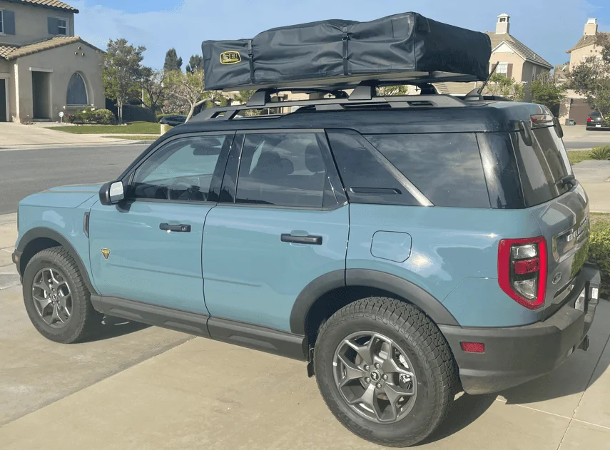 Ford Bronco Sport OEM Crossbars & Smittybilt RTT 1650387240442